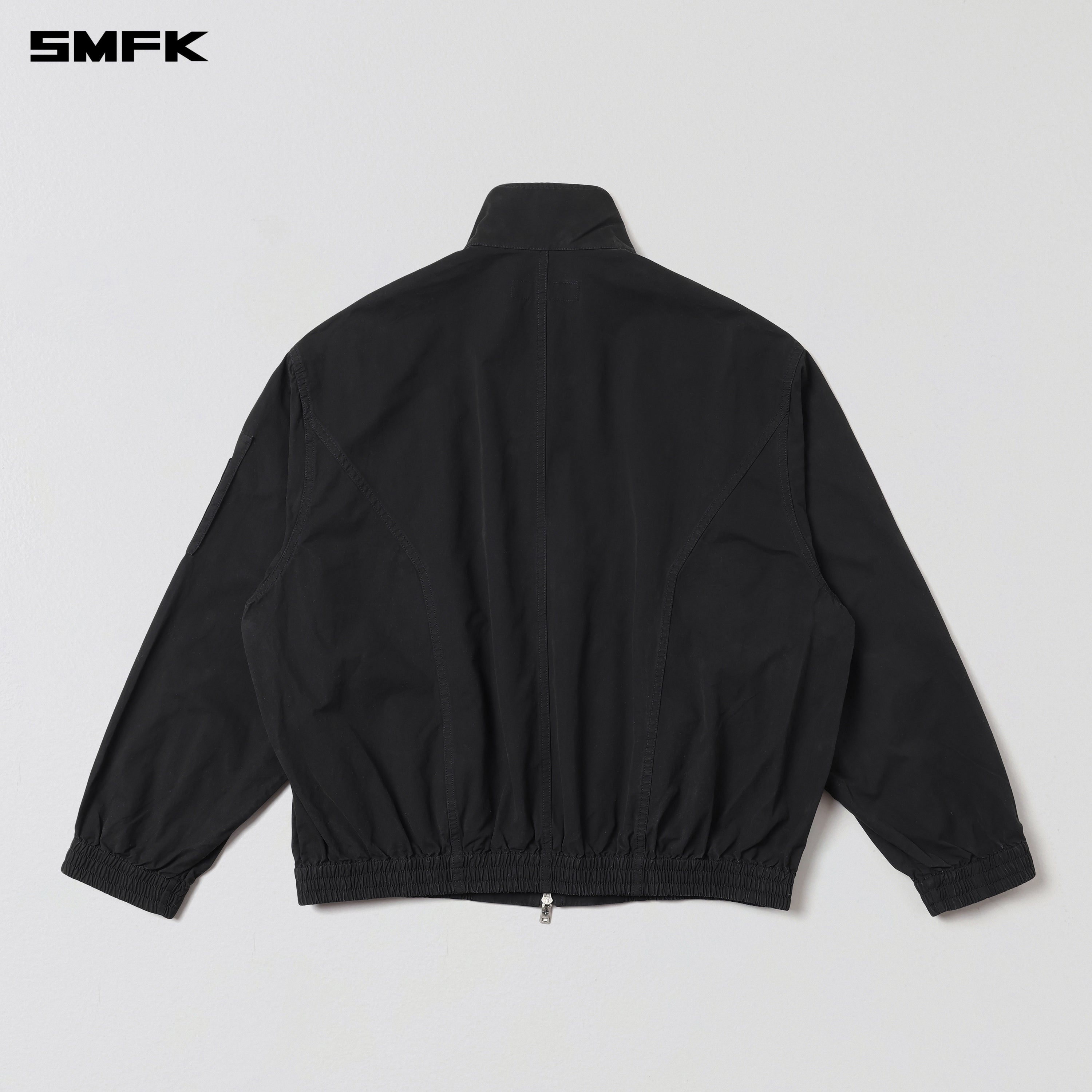VINTAGE VANISH TRANING JACKET/GARMENT DYE VANISH BLACK