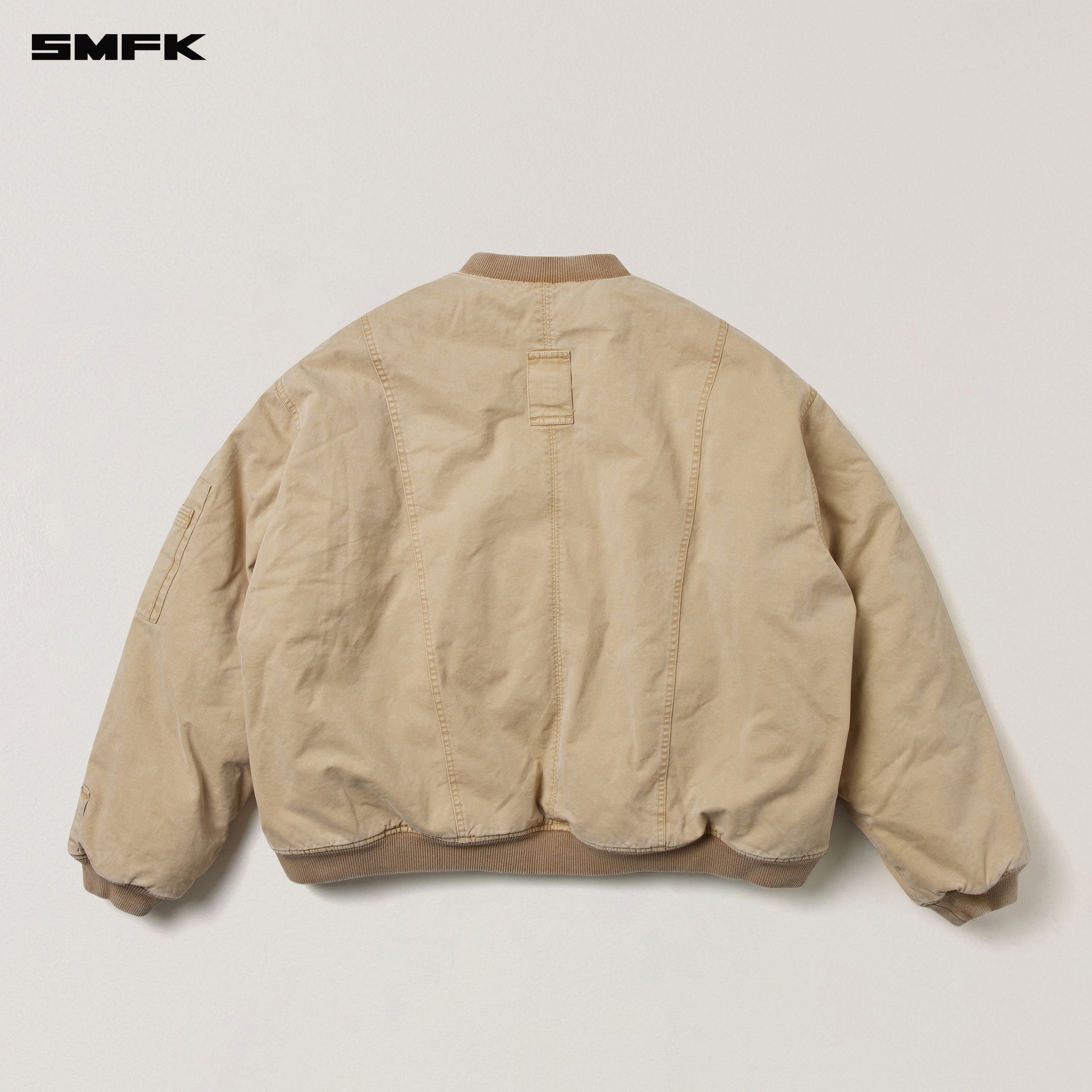 VINTAGE VANISH STORM DYE MASSIVE PILOT JACKET/STONE WASH VANISH SAND