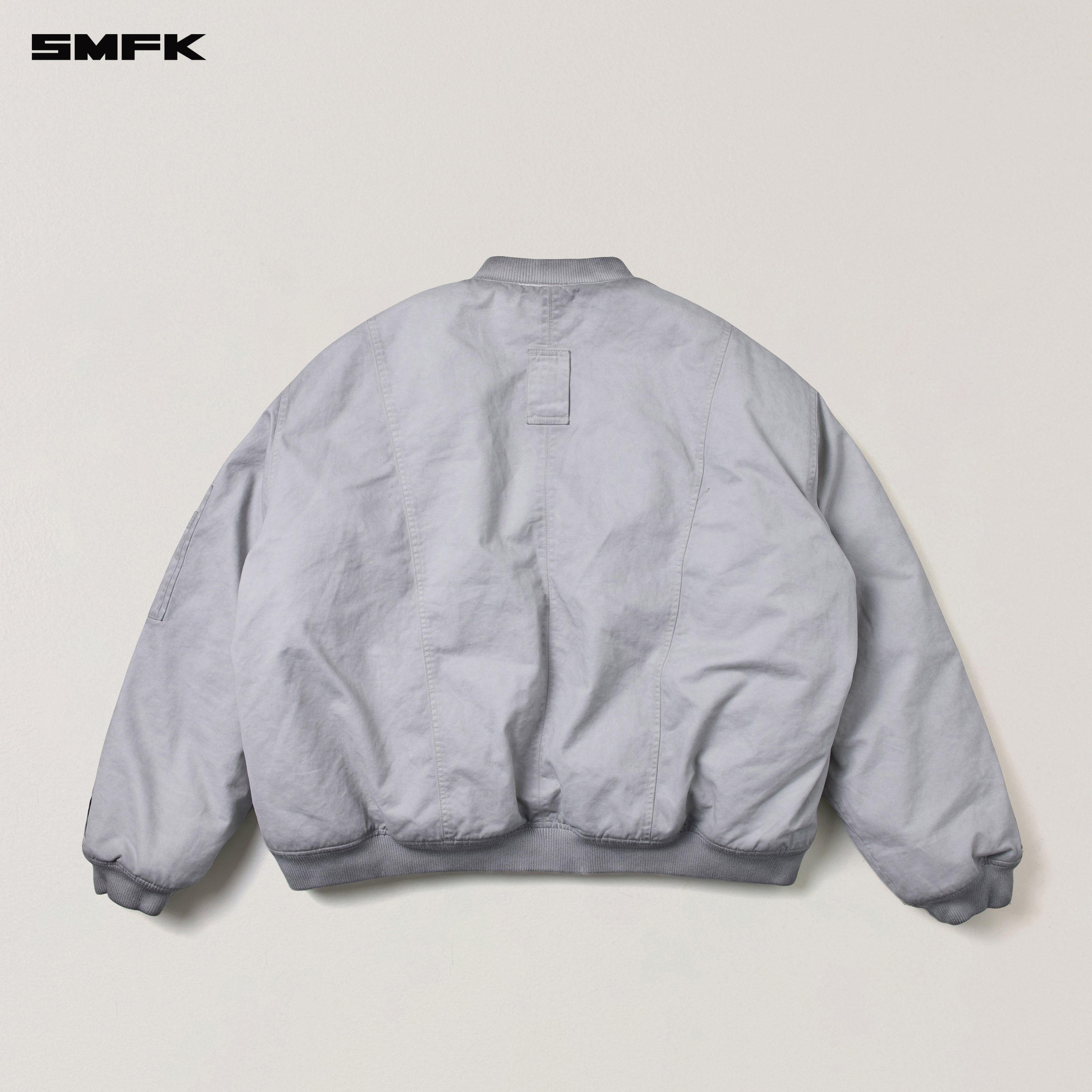 VINTAGE VANISH STORM DYE MASSIVE PILOT JACKET/STONE WASH VANISH WHITE