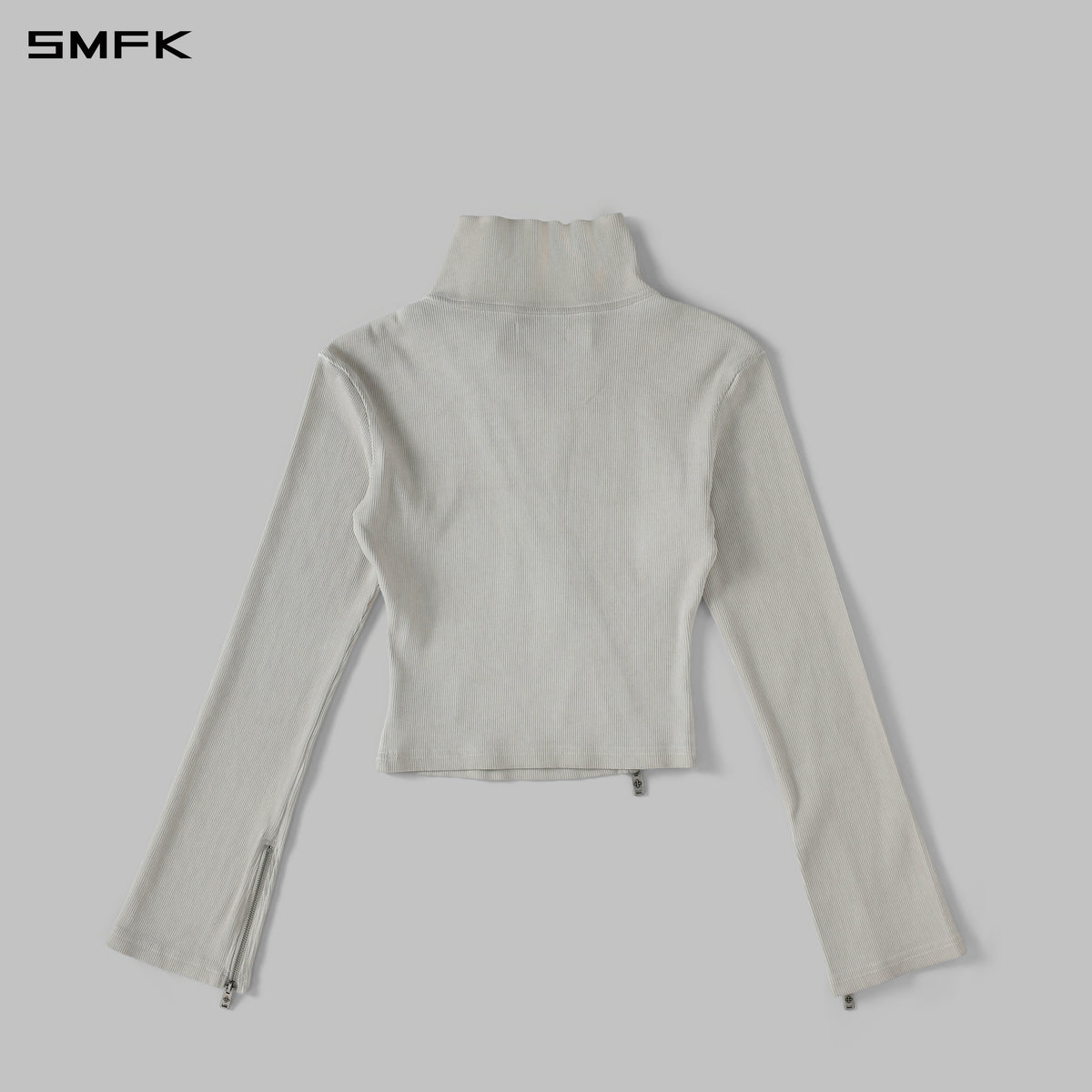 MYTH AEOLUS MUTATION COLLAR JACKET /COLD DYE/W CLOUD GREY