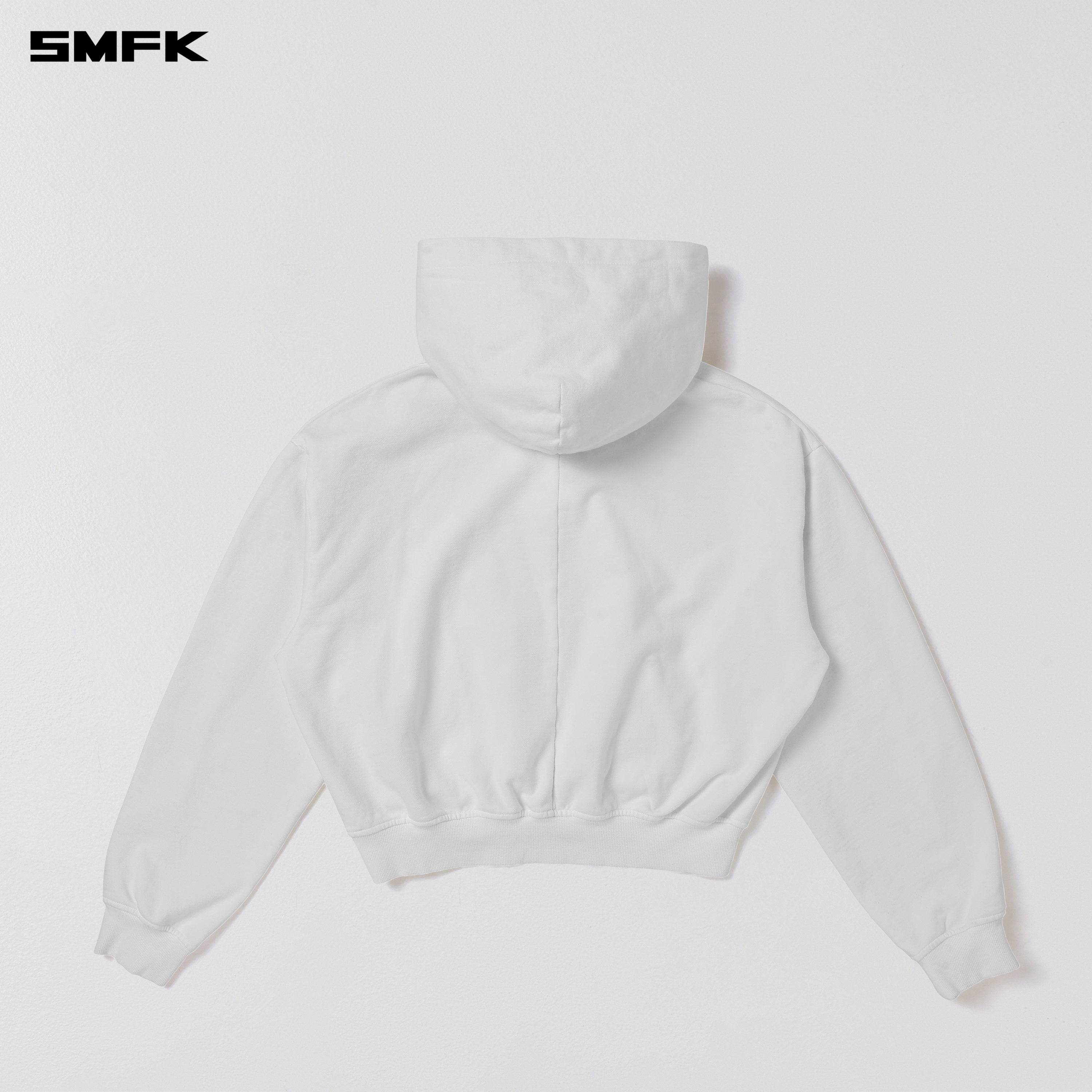 VINTAGE MUSE SPORTS SHORT HOODIE/COTTON CLOUD WHITE