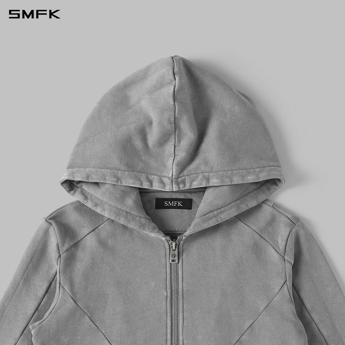 MYTH AEOLUS EVOLVE HOOD JACKET /COLD DYE/U COLD DYE GREY