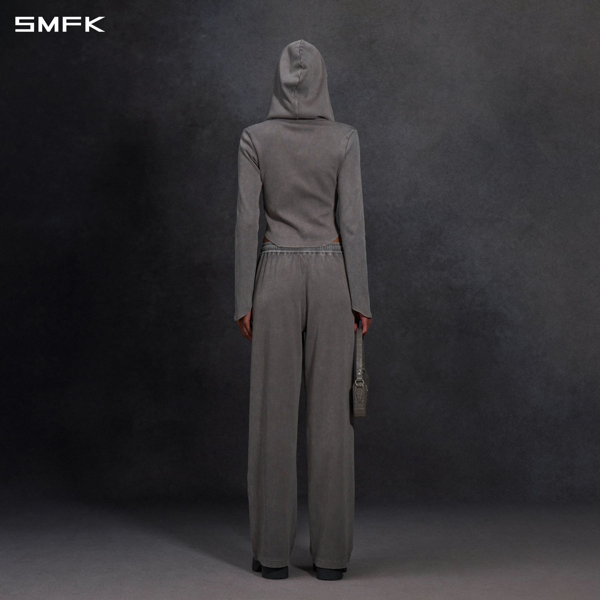 MYTH AEOLUS EVOLVE SLIM HOOD JACKET/COLD DYE/W COLD DYE GREY