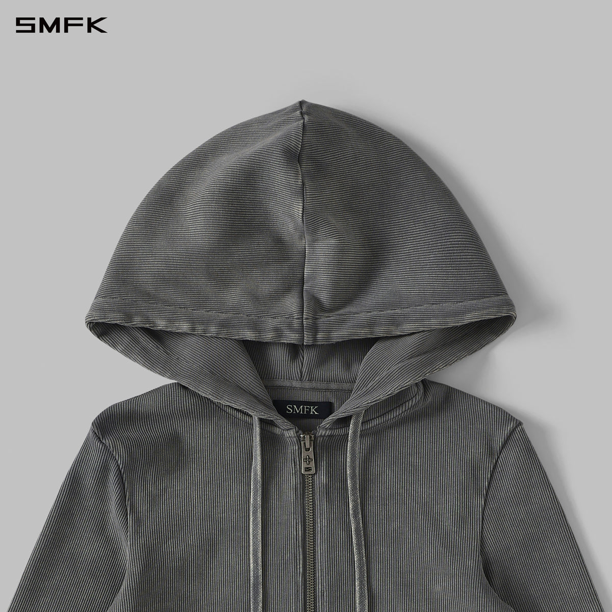 MYTH AEOLUS EVOLVE SLIM HOOD JACKET/COLD DYE/W COLD DYE GREY