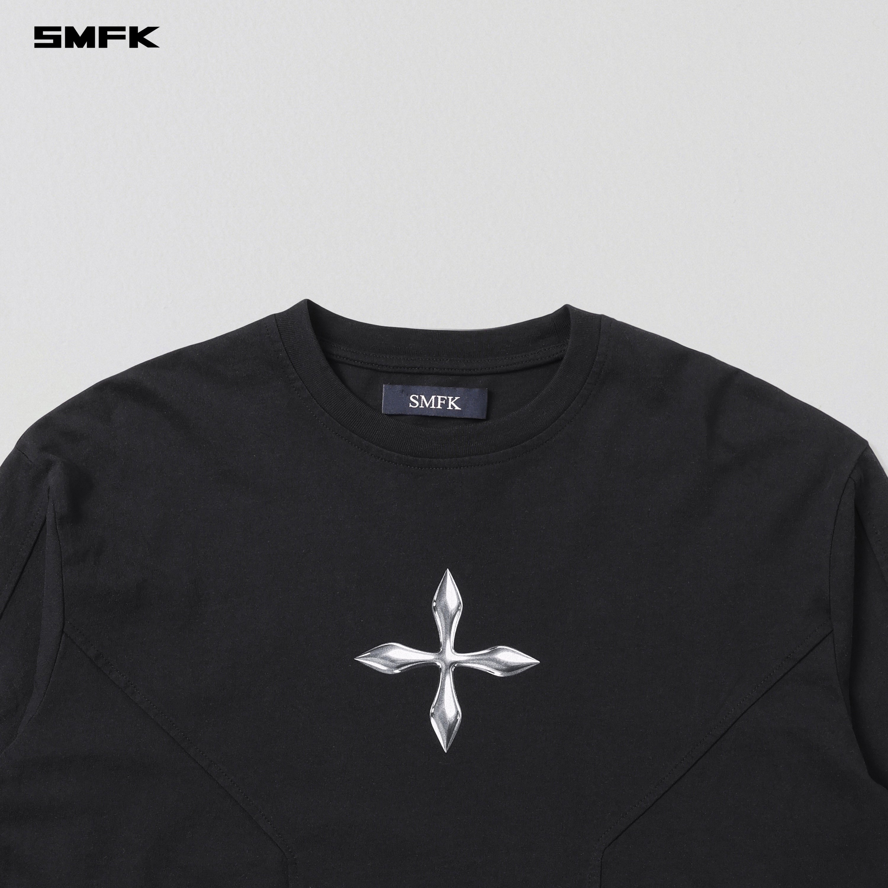 FUTURE REFLECTION PULLOVER/WOOL COTTON WILD BLACK