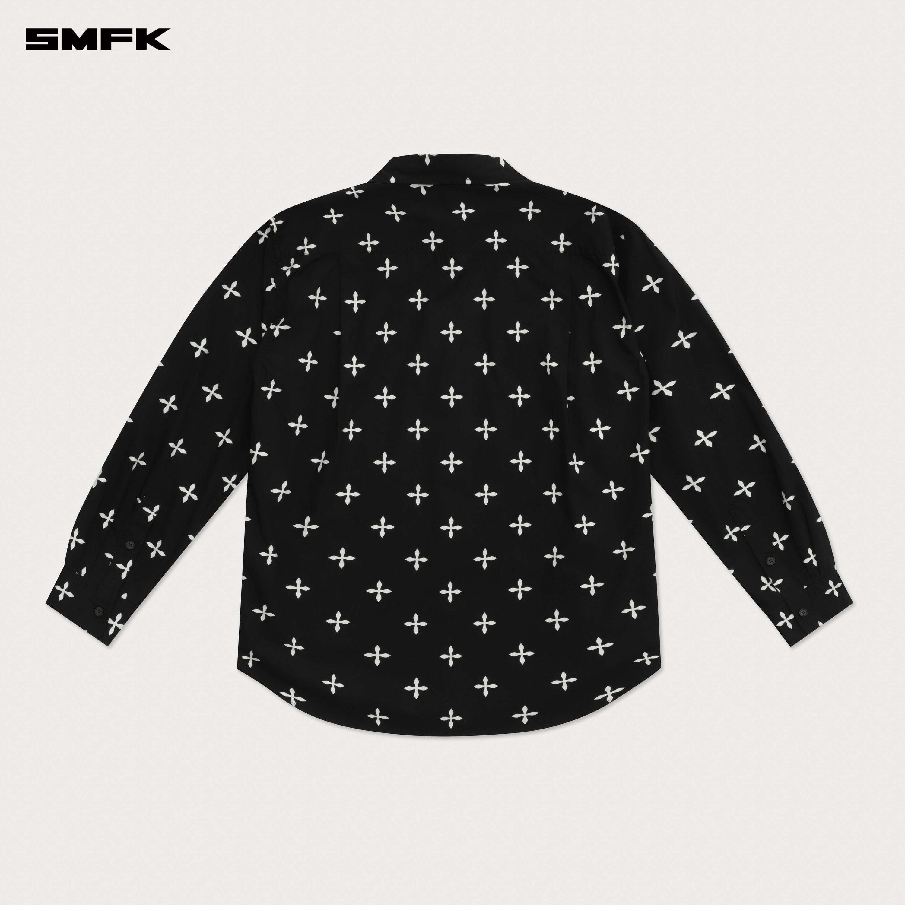 Compass Black Garden Oversize Shirt