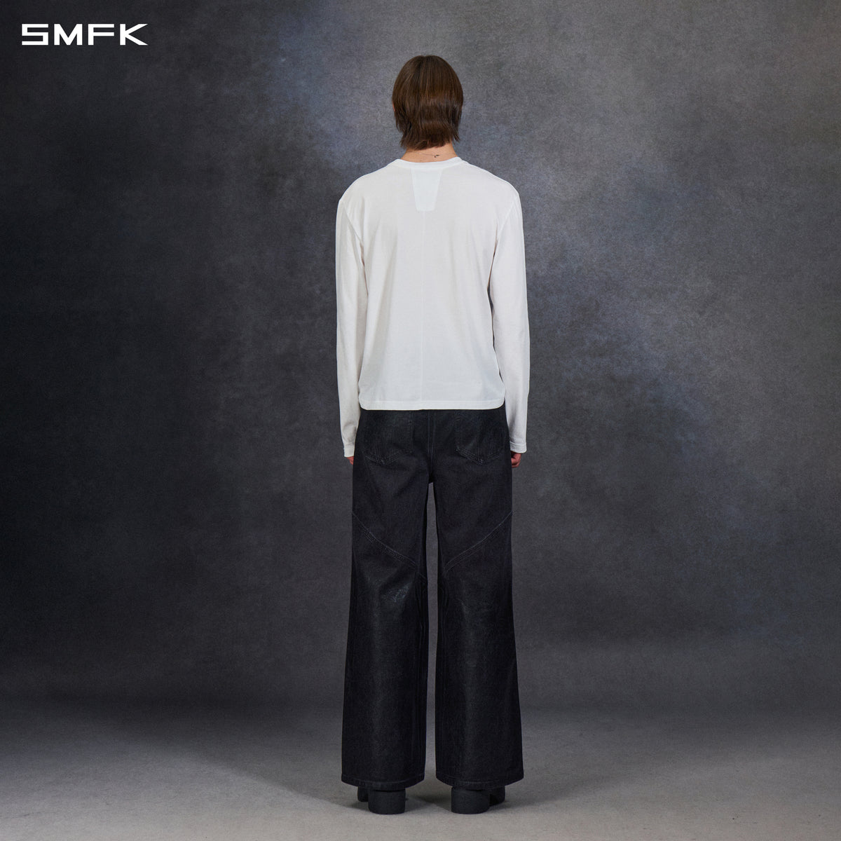 PERMANENT MUSE FIT PULLOVER/LONG-STAPLE COTTON/U CLOUD WHITE