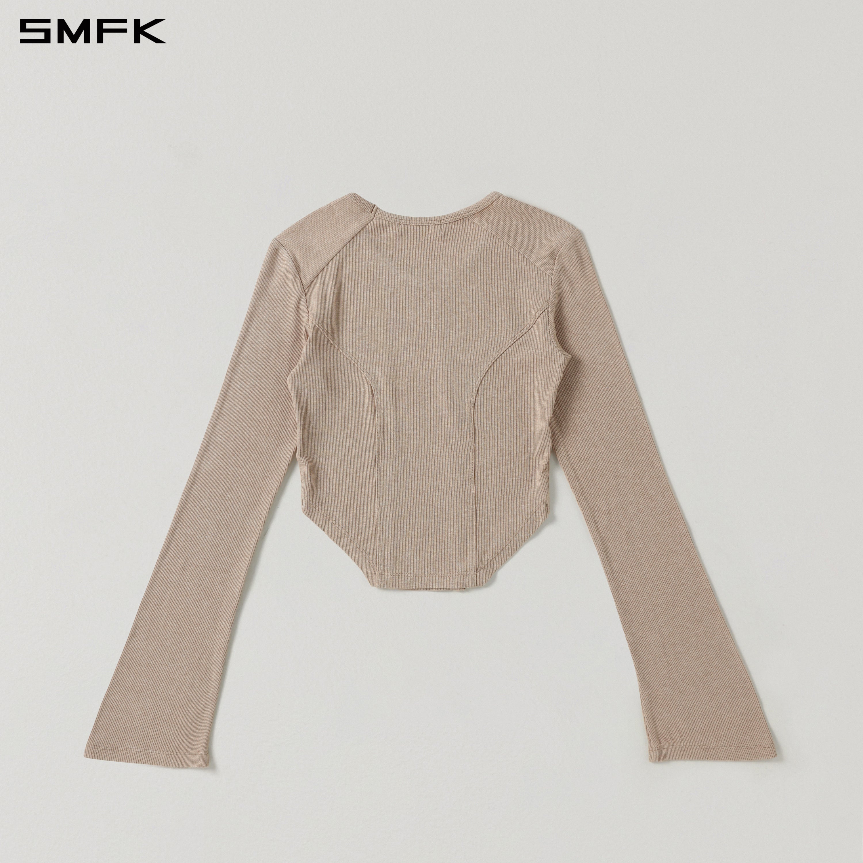 MYTH SEER SLIM SPORTS PULLOVER/ACETATE+VISCOSE+ACRYLIC+SPANDEX+WOOL FRESH SKIN