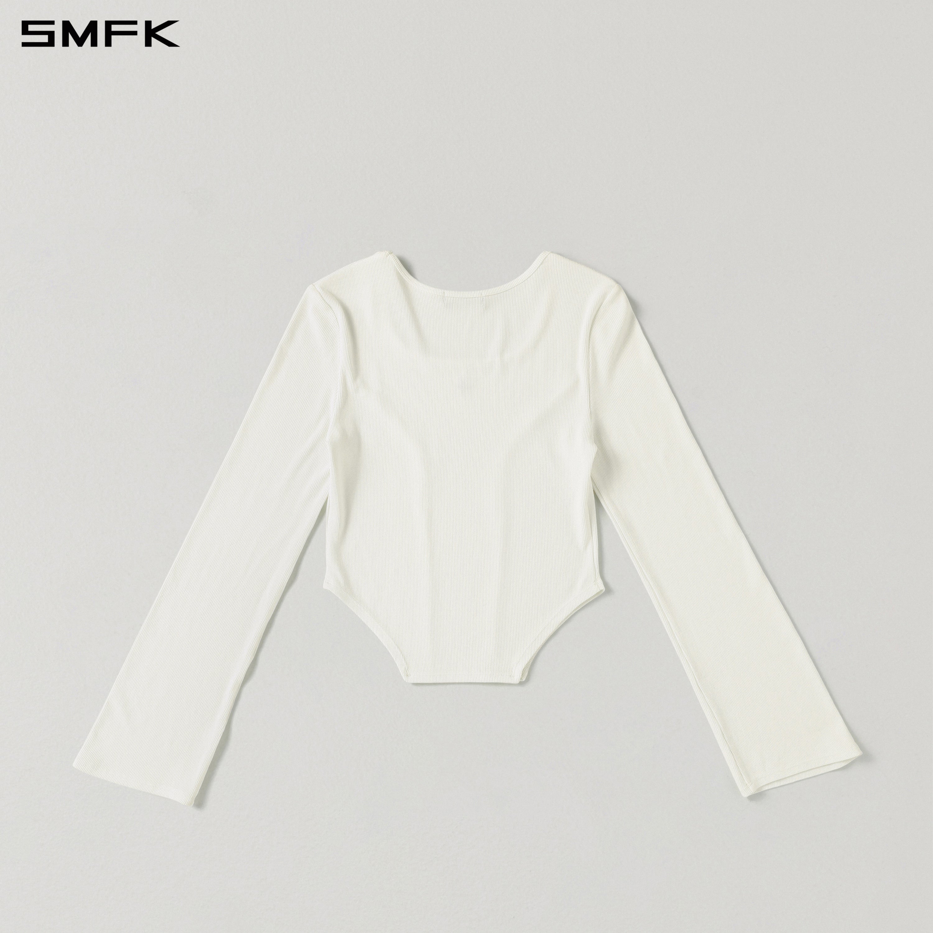 MYTH SEER SLIM PULLOVER/ACETATE+VISCOSE+ACRYLIC+SPANDEX+WOOL CLOUD WHITE