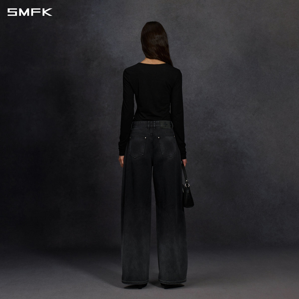 PERMANENT MUSE SLIM PULLOVER/ACETATE WILD BLACK