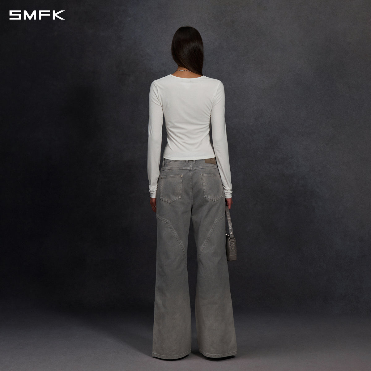 PERMANENT MUSE SLIM PULLOVER/ACETATE CLOUD WHITE