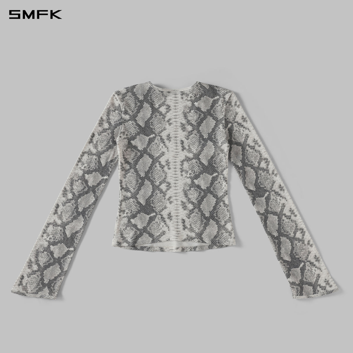 MYTH AEOLUS EVENING PULLOVER/COTTON + REGENERATED CELLULOSE FIBER + SPANDEX/W MIRAGE WHITE SNAKE