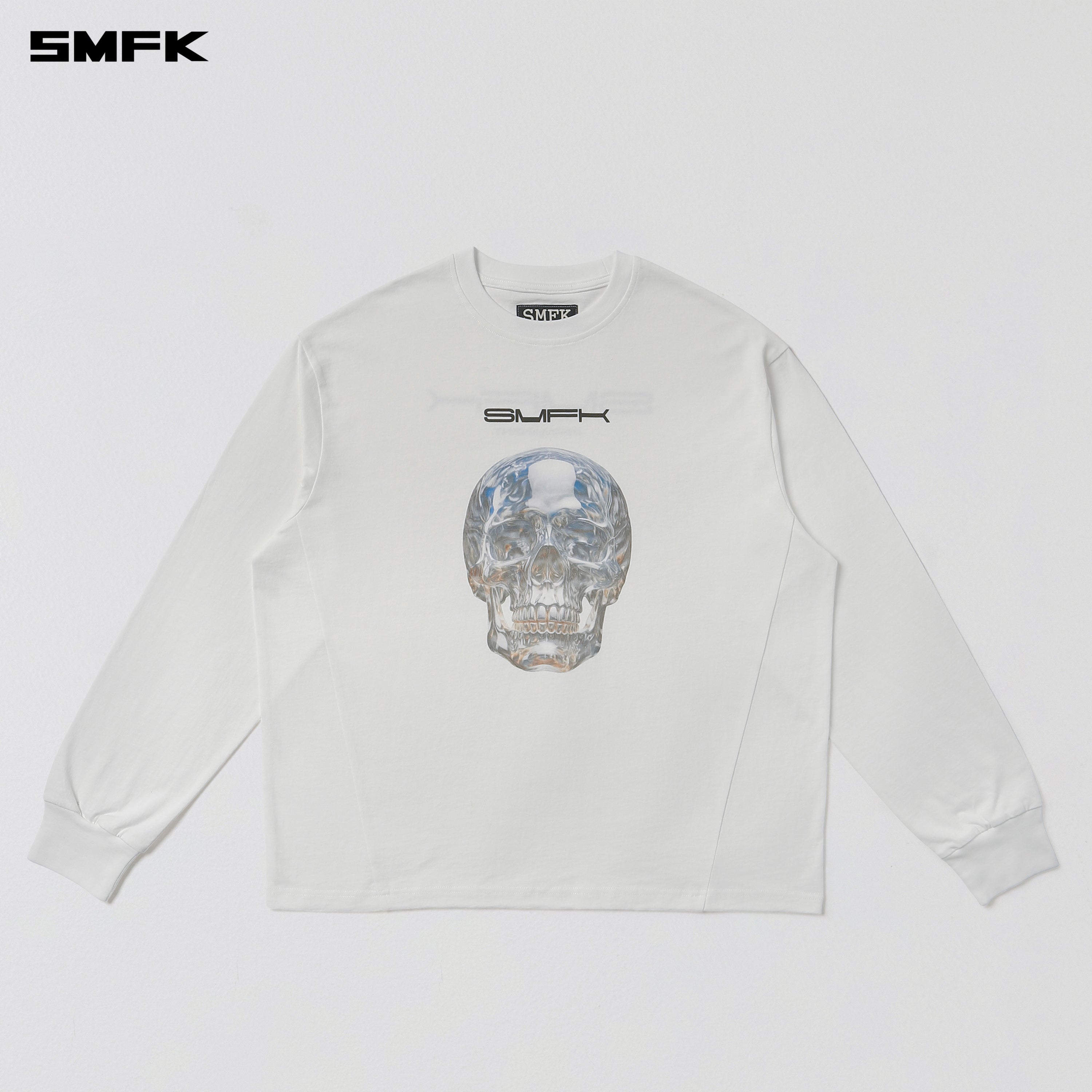 COMPASS MODE MASSIVE PULLOVER-PERMANENT/COTTON CLOUD WHITE