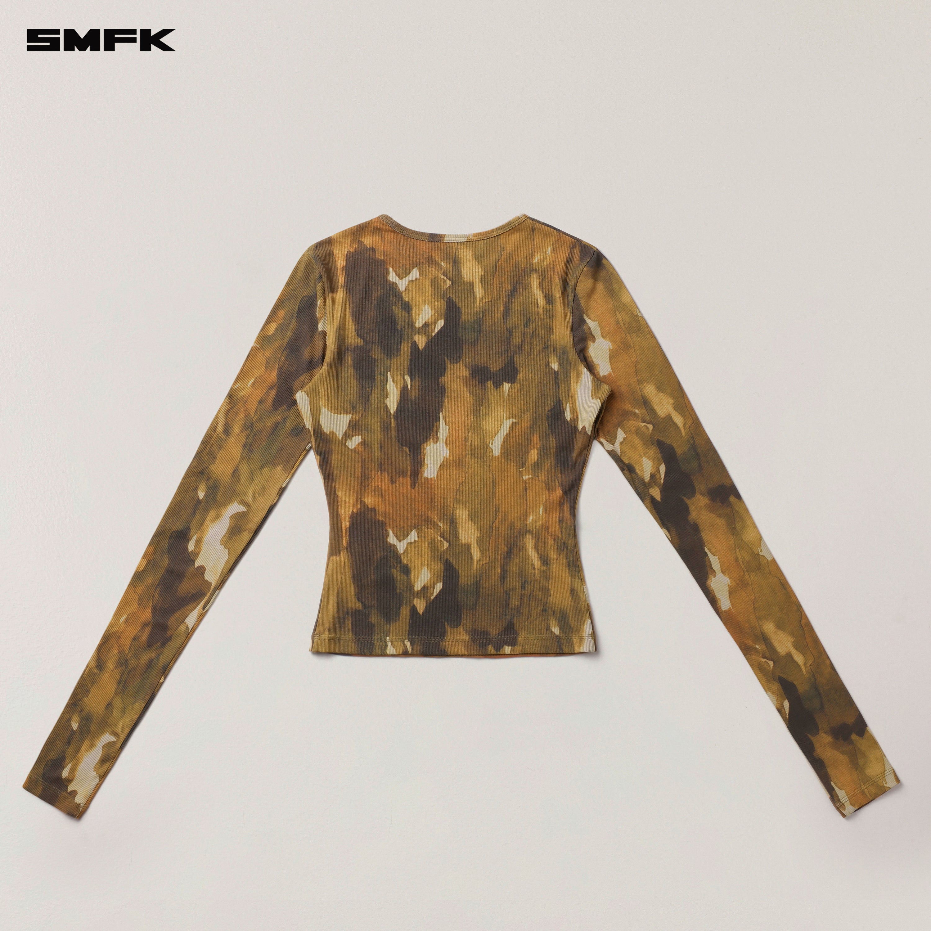 VINTAGE-STORM FADE SILK SPORTS PULLOVER INK CAMOUFLAGE