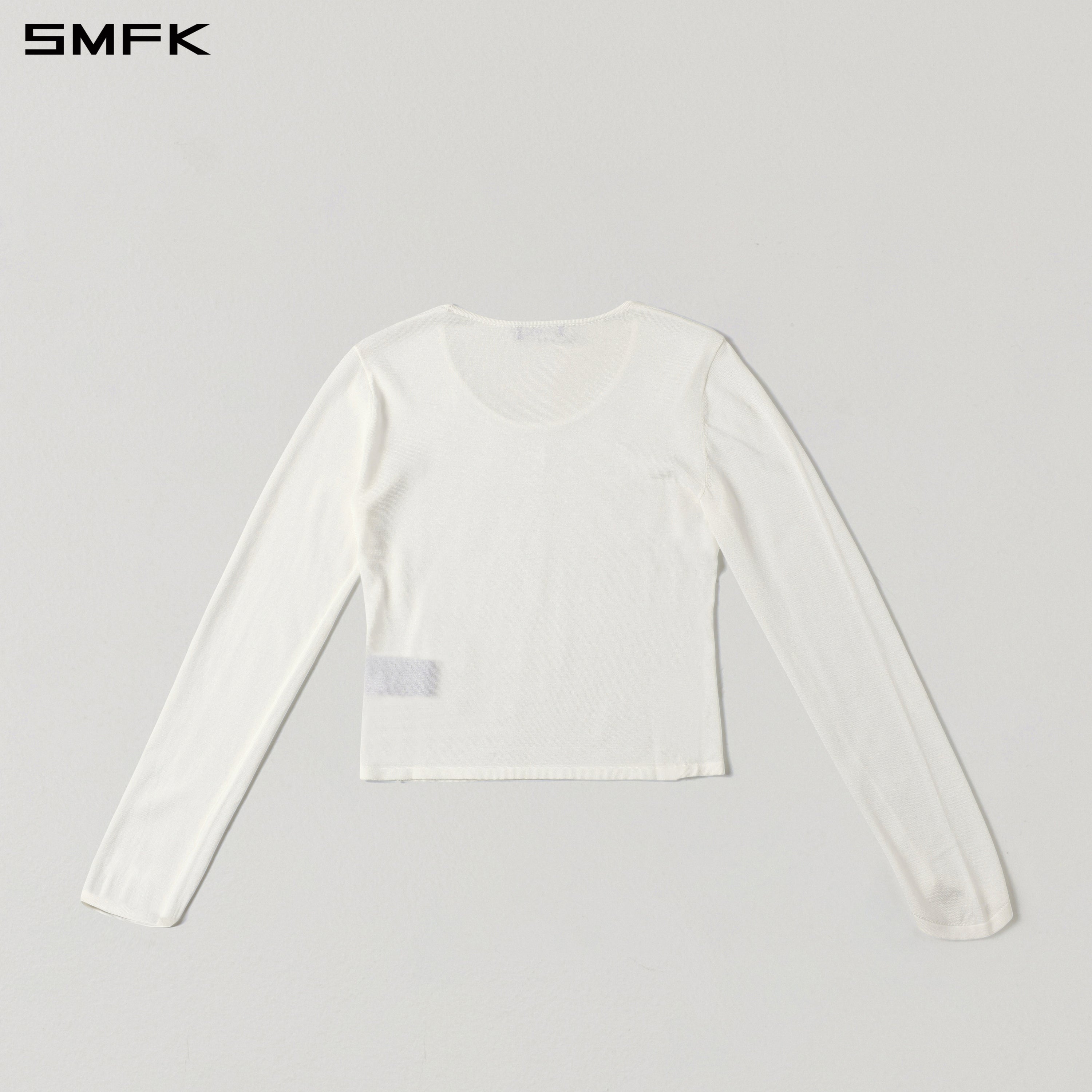MYTH AEOLUS SLIM KNIT/ACETATE+COTTON CLOUD WHITE