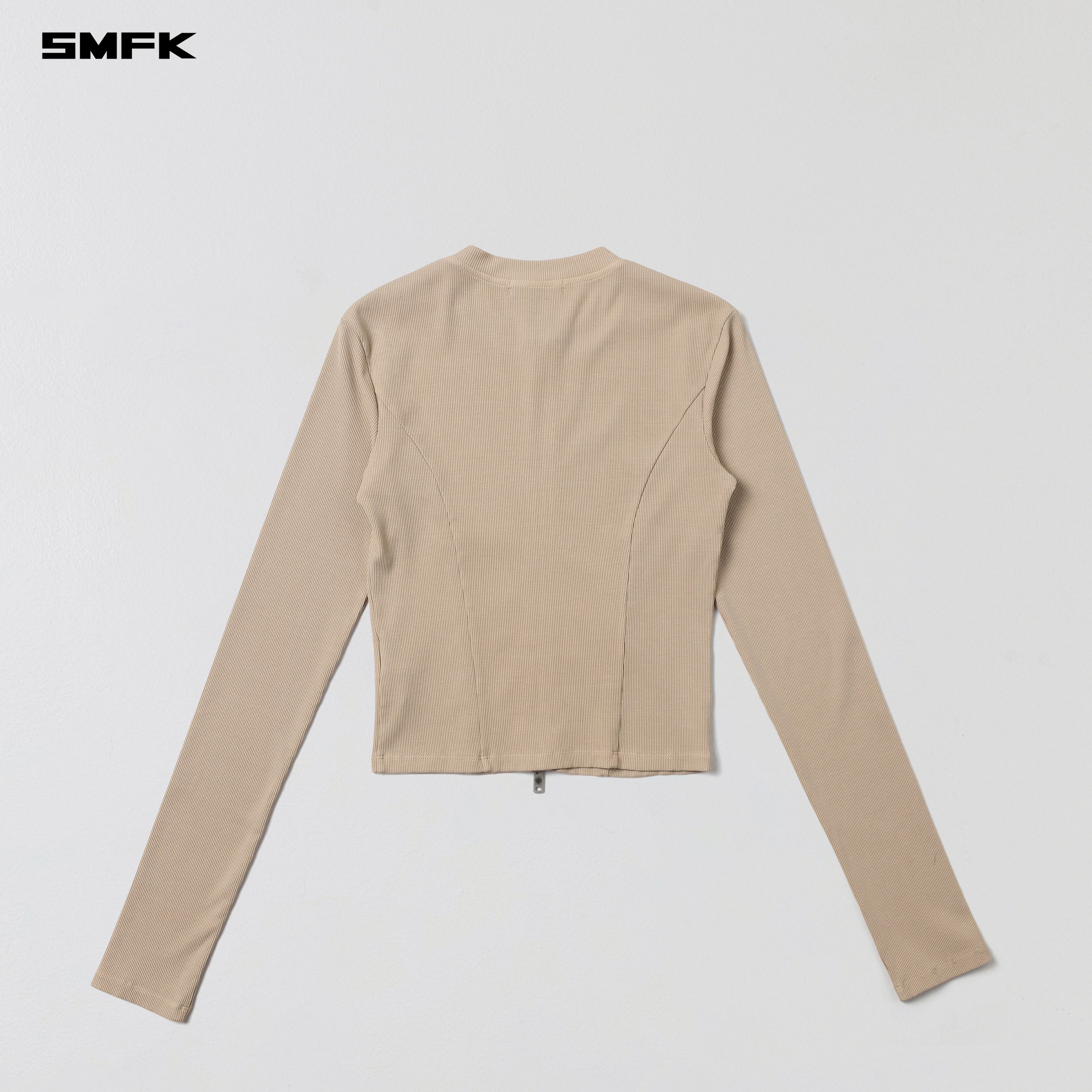 VINTAGE NOMADIC SILK ZIP PULLOVER/SILK COTTON FRESH SKIN