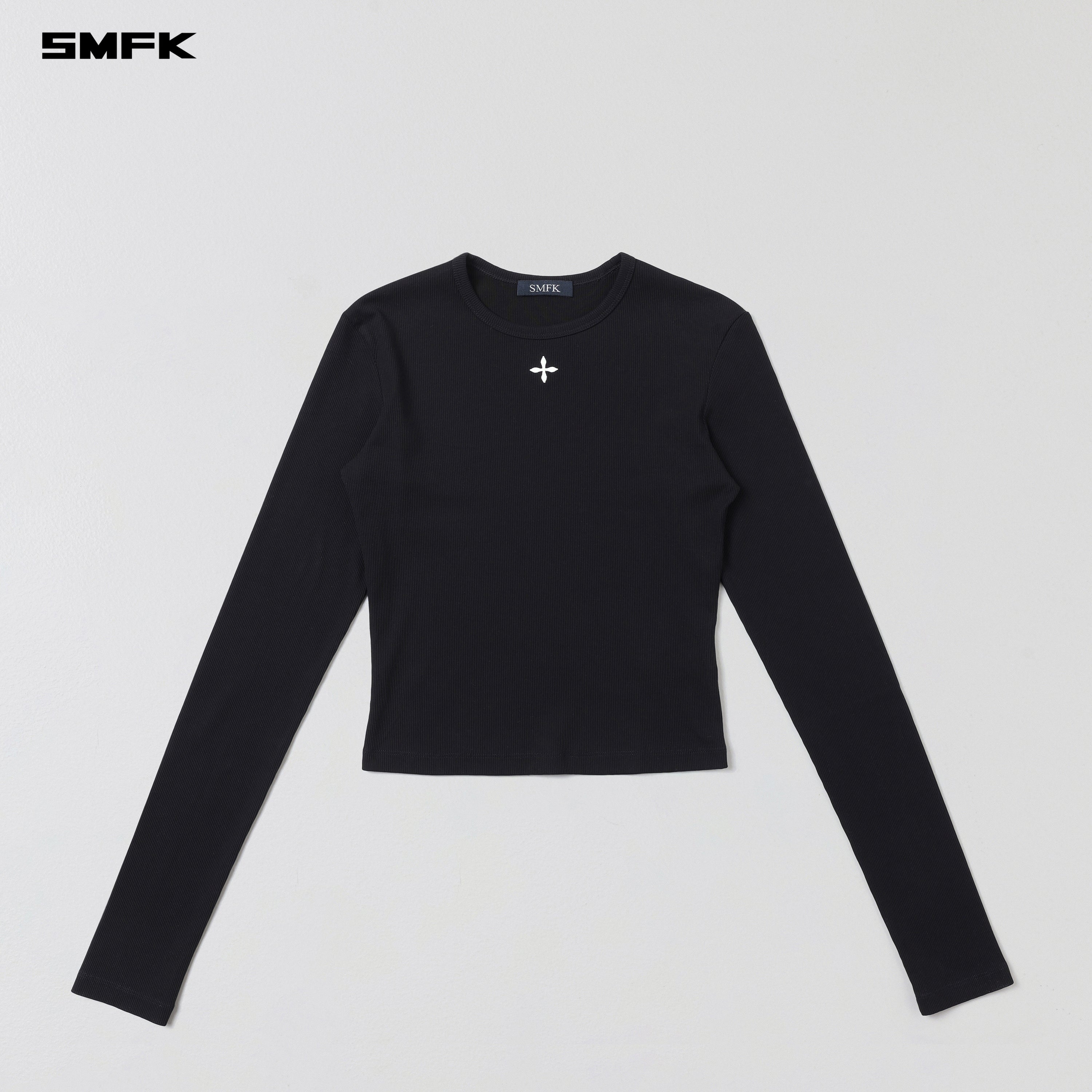 VINTAGE NOMADIC SLIM SILK PULLOVER/SILK COTTON WILD BLACK