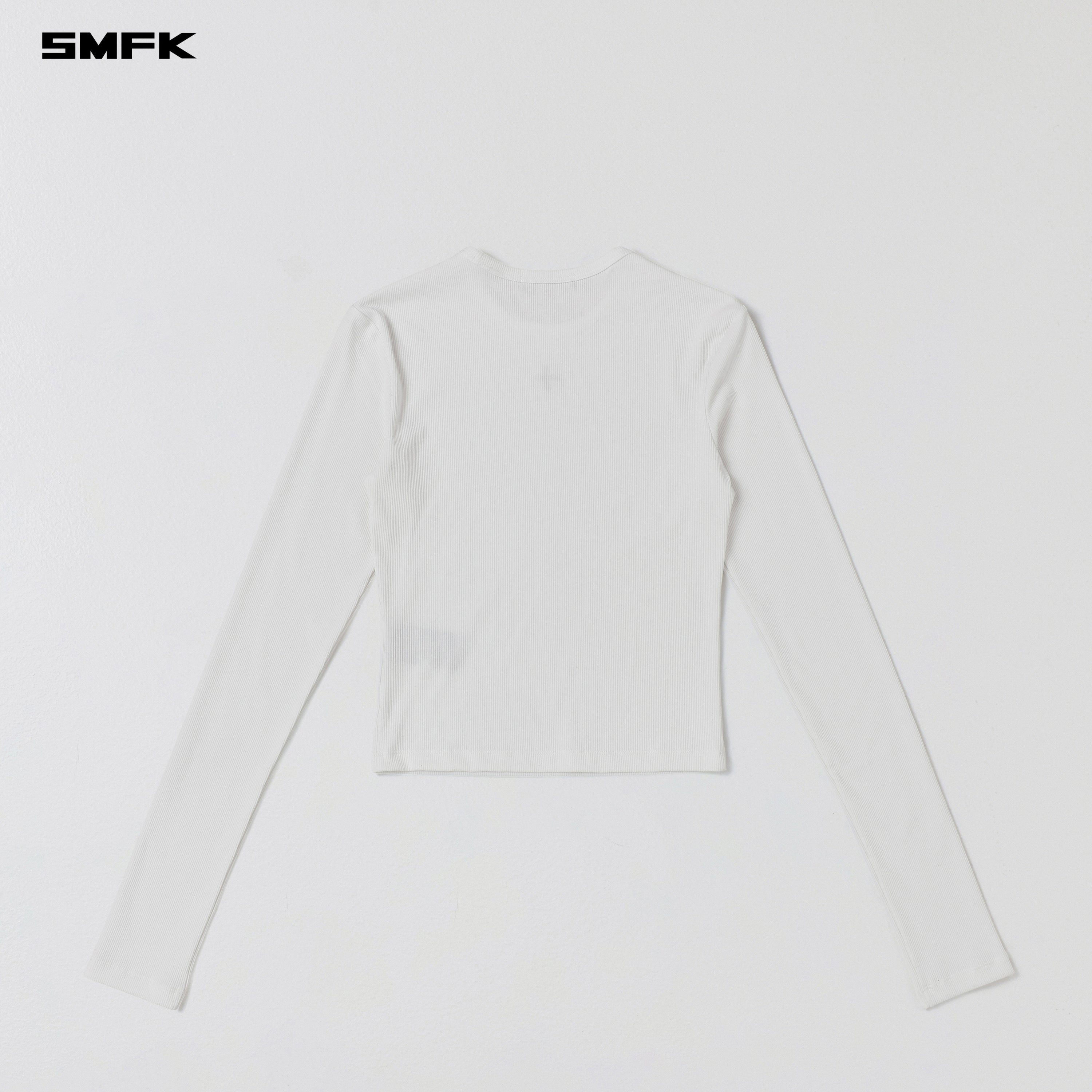 VINTAGE NOMADIC SLIM SILK PULLOVER/SILK COTTON CLOUD WHITE