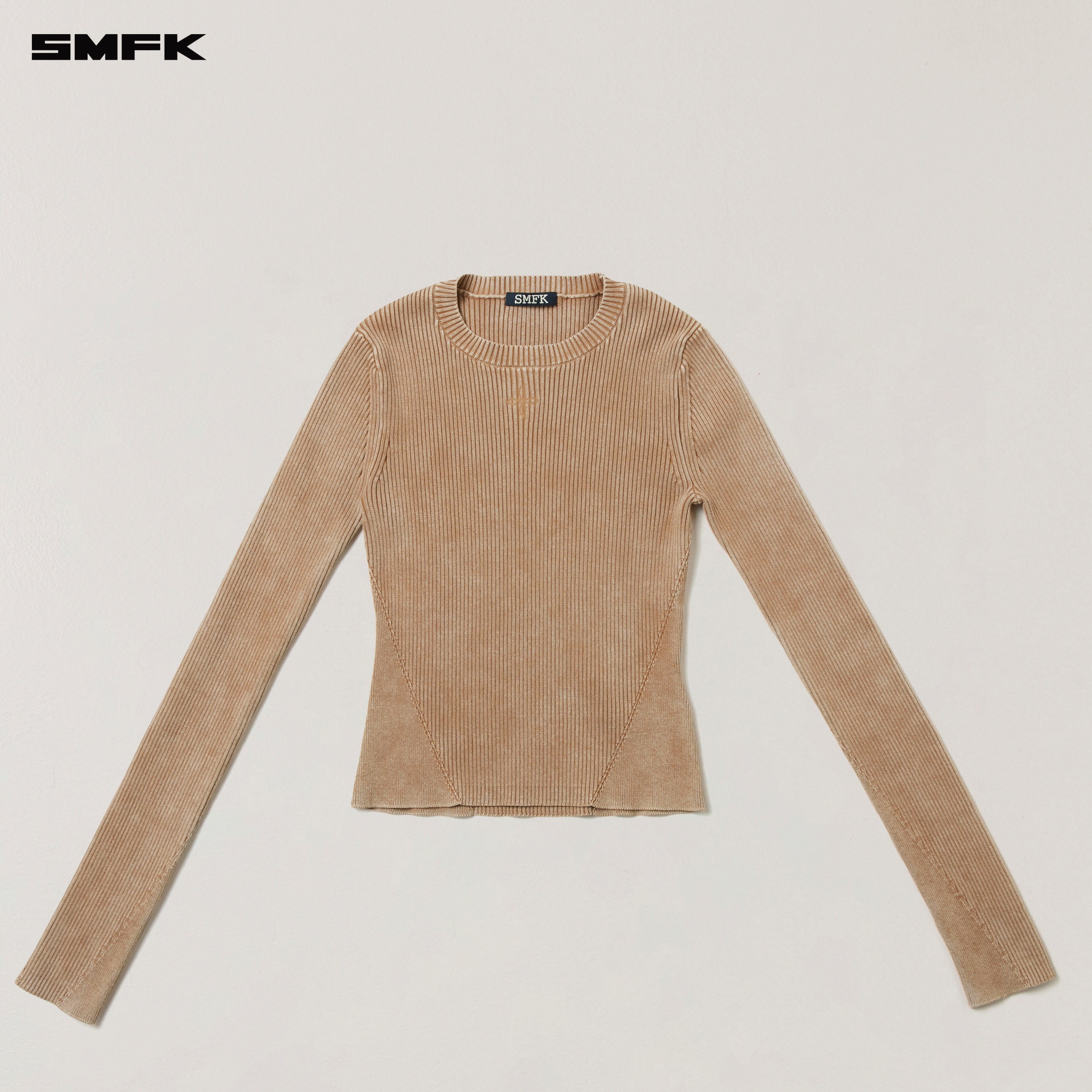VINTAGE-SAVAGE KNIT PULLOVER/STONE WASH VANISH SAND