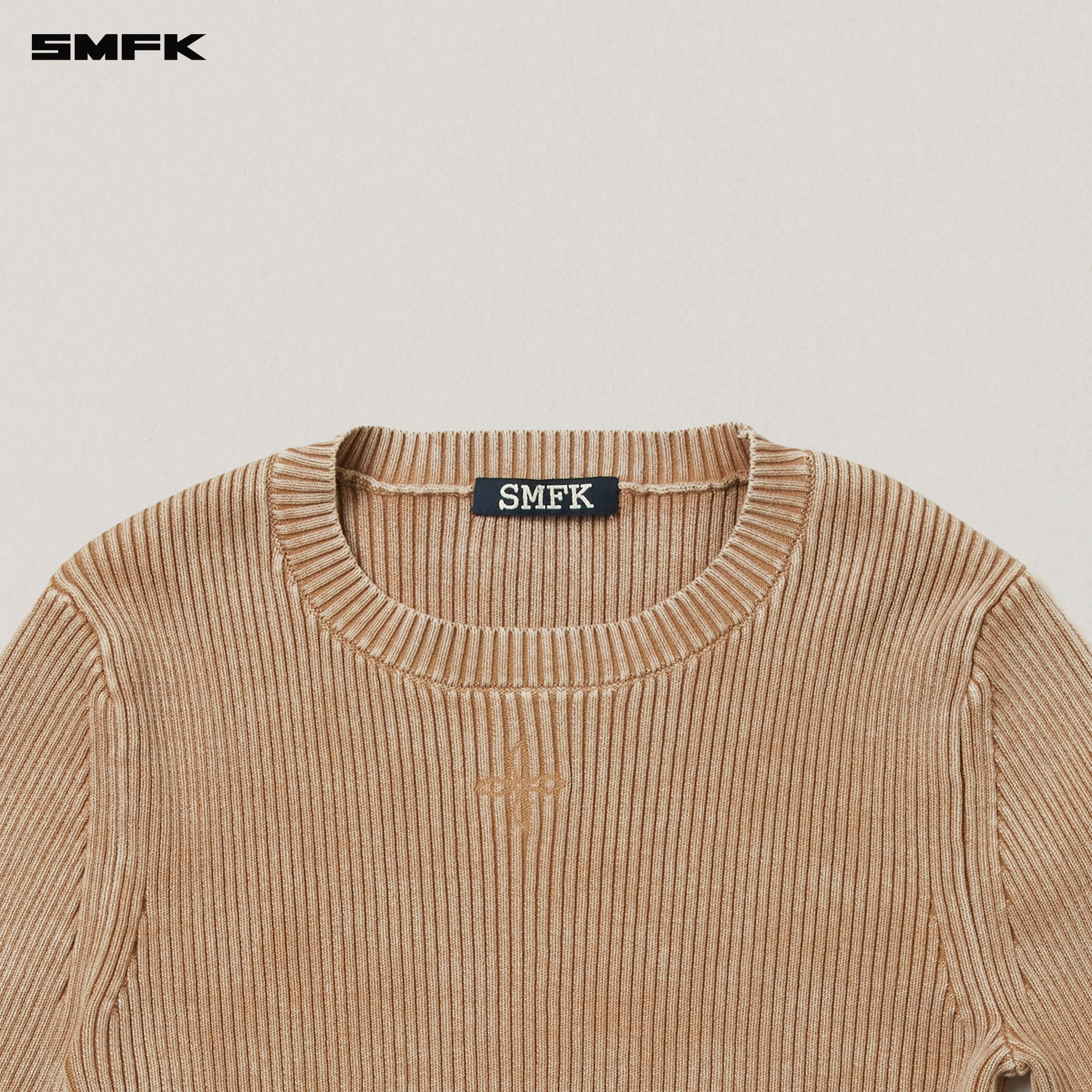 VINTAGE-SAVAGE KNIT PULLOVER/STONE WASH VANISH SAND