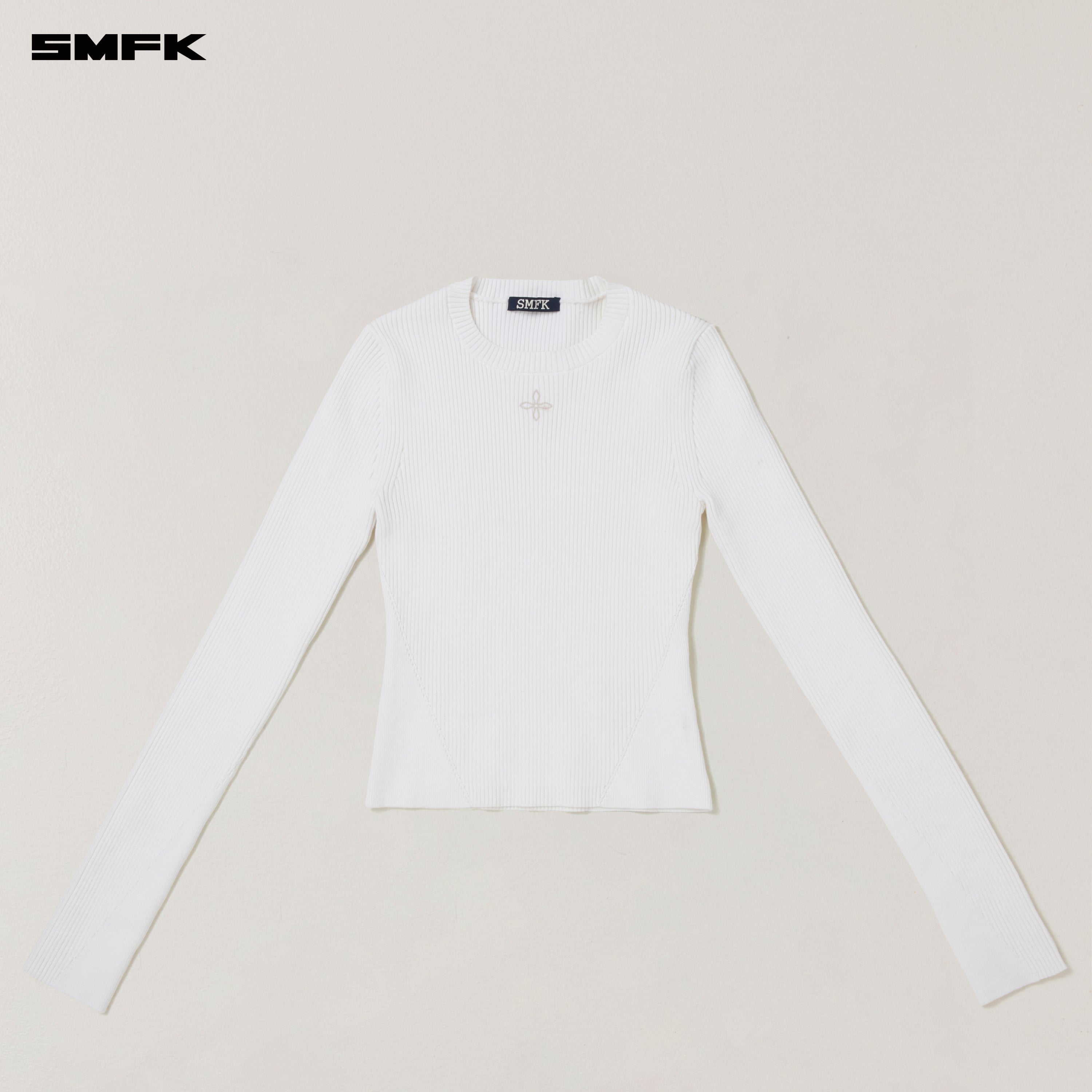 VINTAGE-SAVAGE KNIT PULLOVER/STONE WASH VANISH WHITE