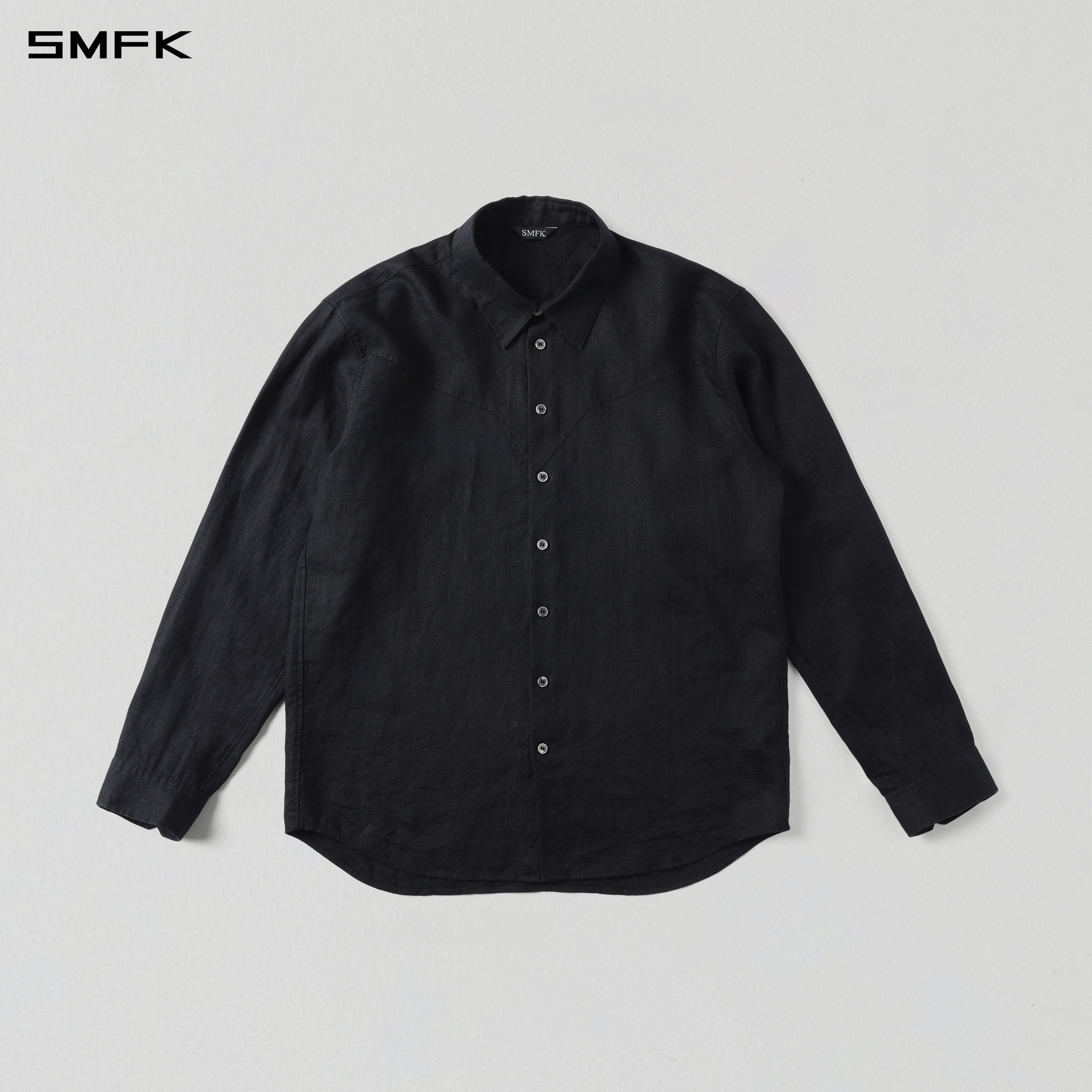 PERMANENT FORMAL SHIRT/U MIDNIGHT BLACK