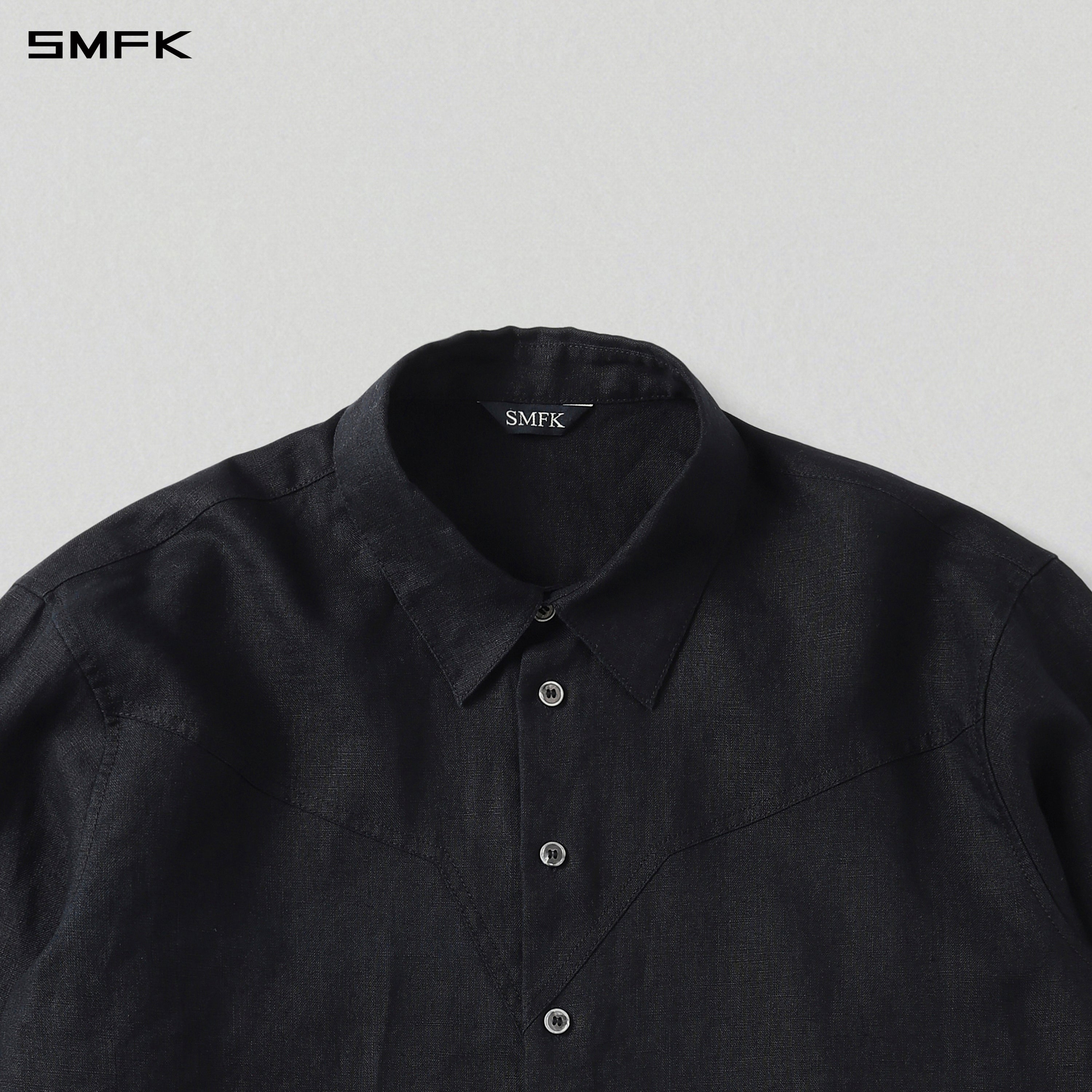 PERMANENT FORMAL SHIRT/U MIDNIGHT BLACK