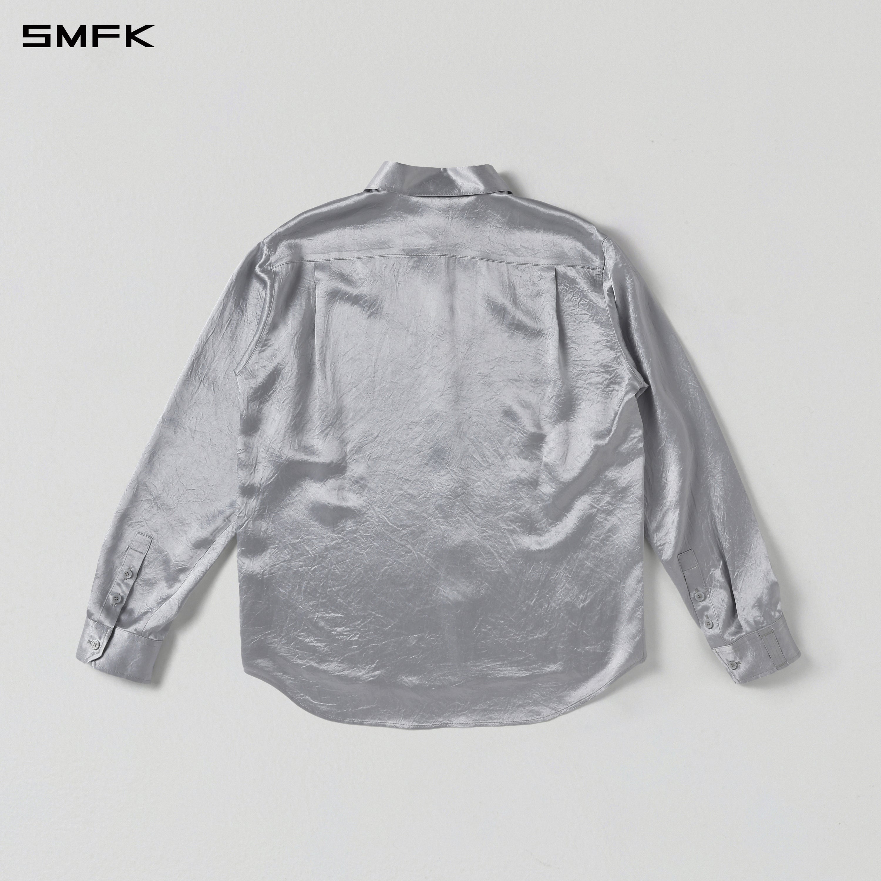 PERMANENT FORMAL SHIRT/ACETATE/U GLACIER GREY