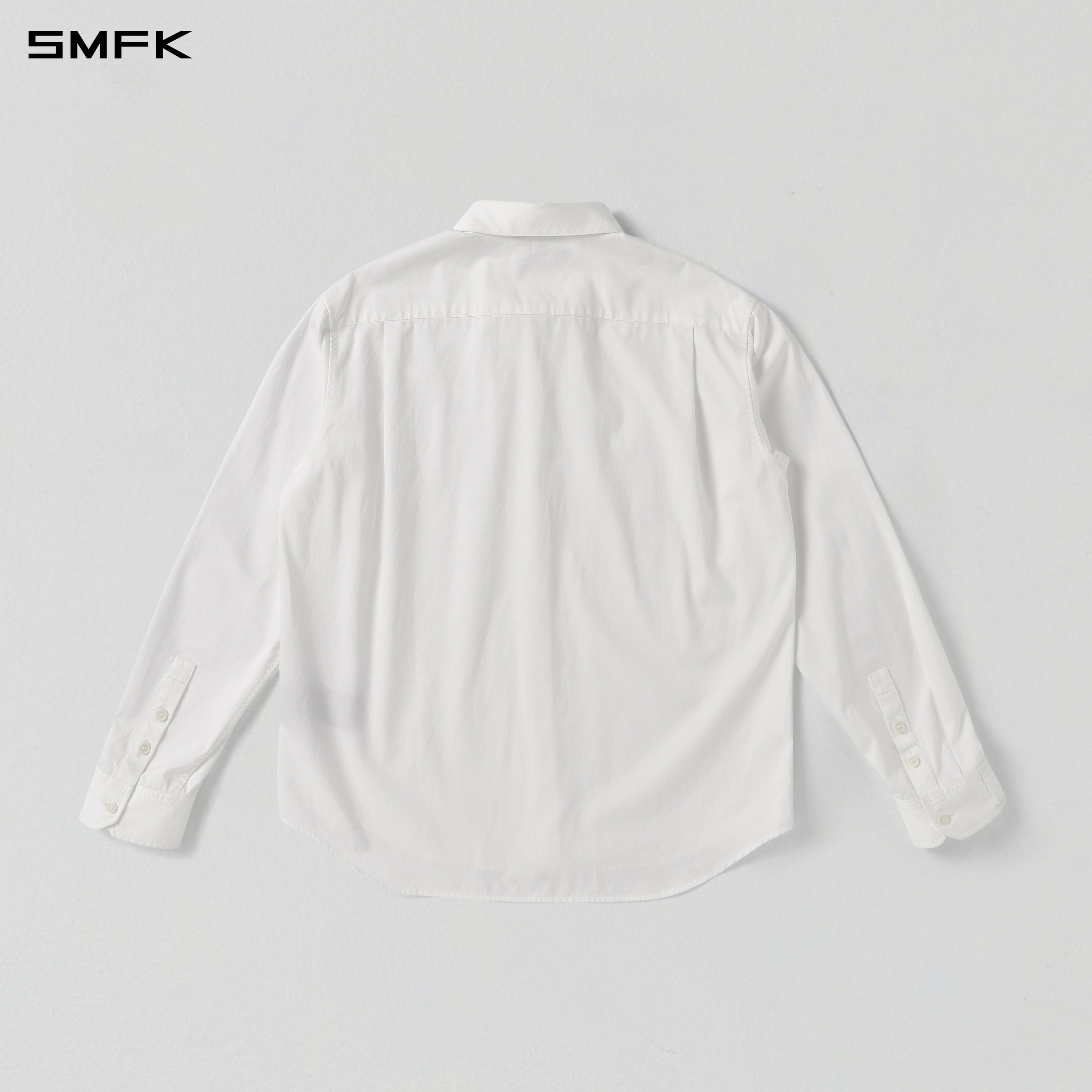 PERMANENT FORMAL SHIRT/COMBED COOTTON/U CLOUD WHITE