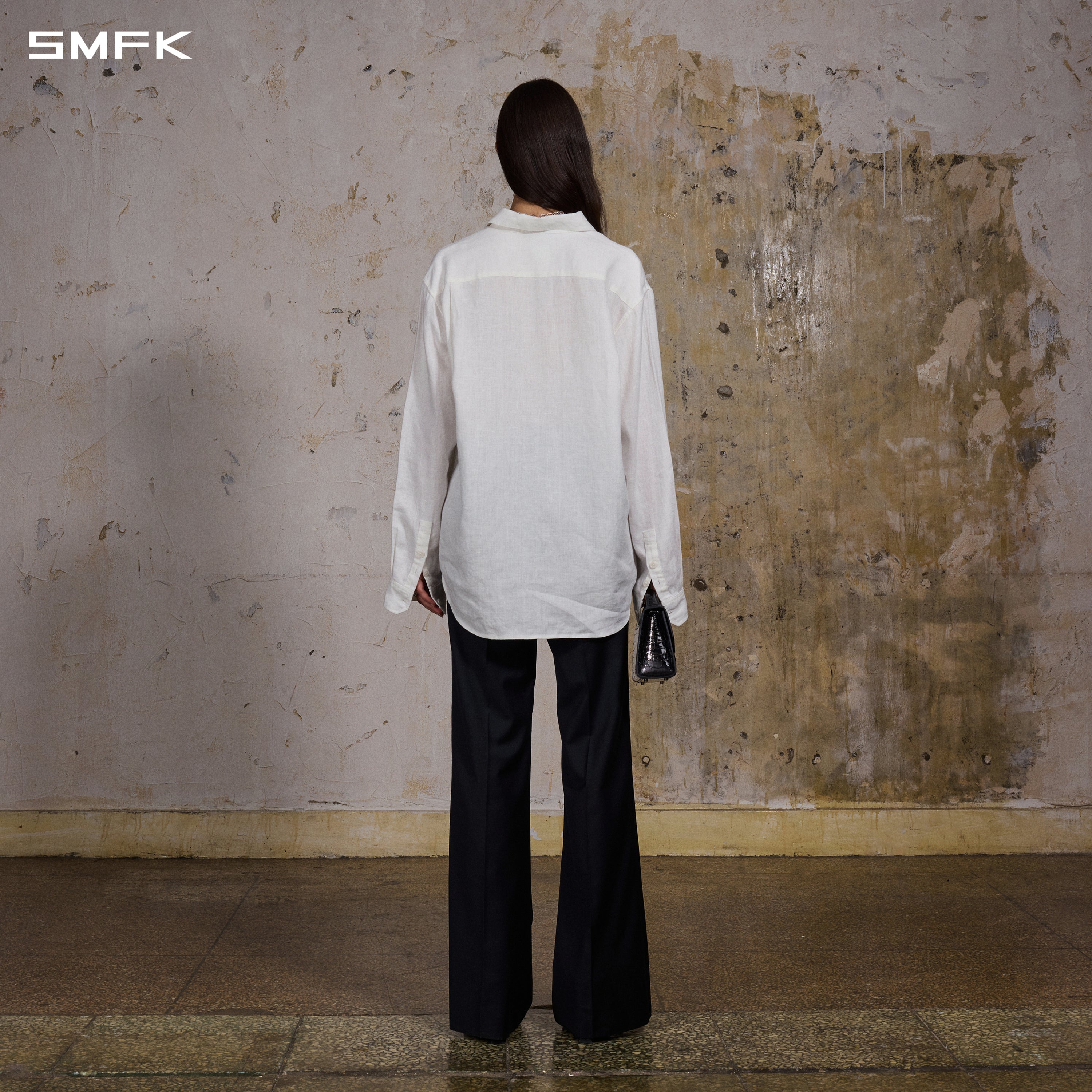 PERMANENT FORMAL SHIRT/U CLOUD WHITE
