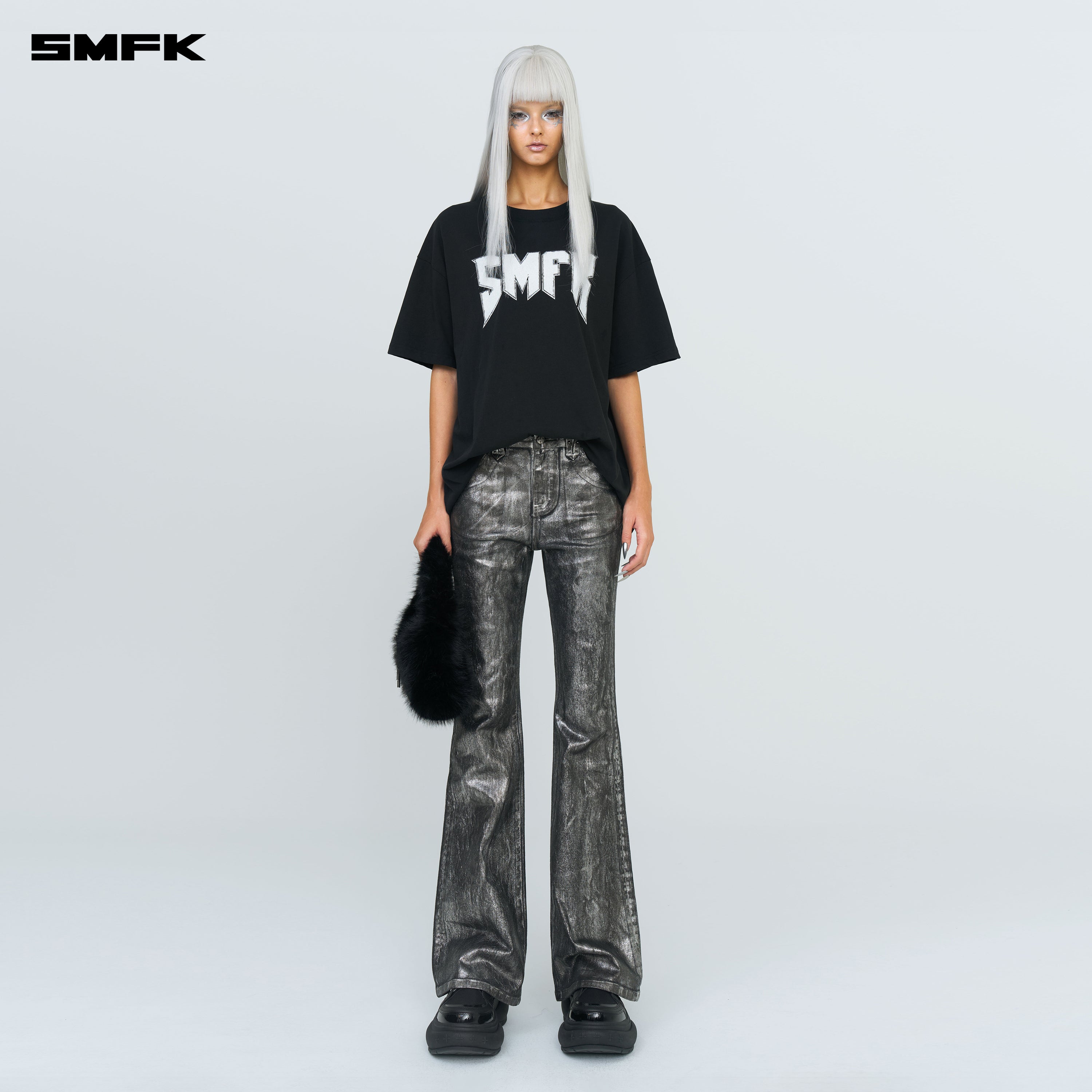 Compass SMFK Metal Rock Loose Tee Black