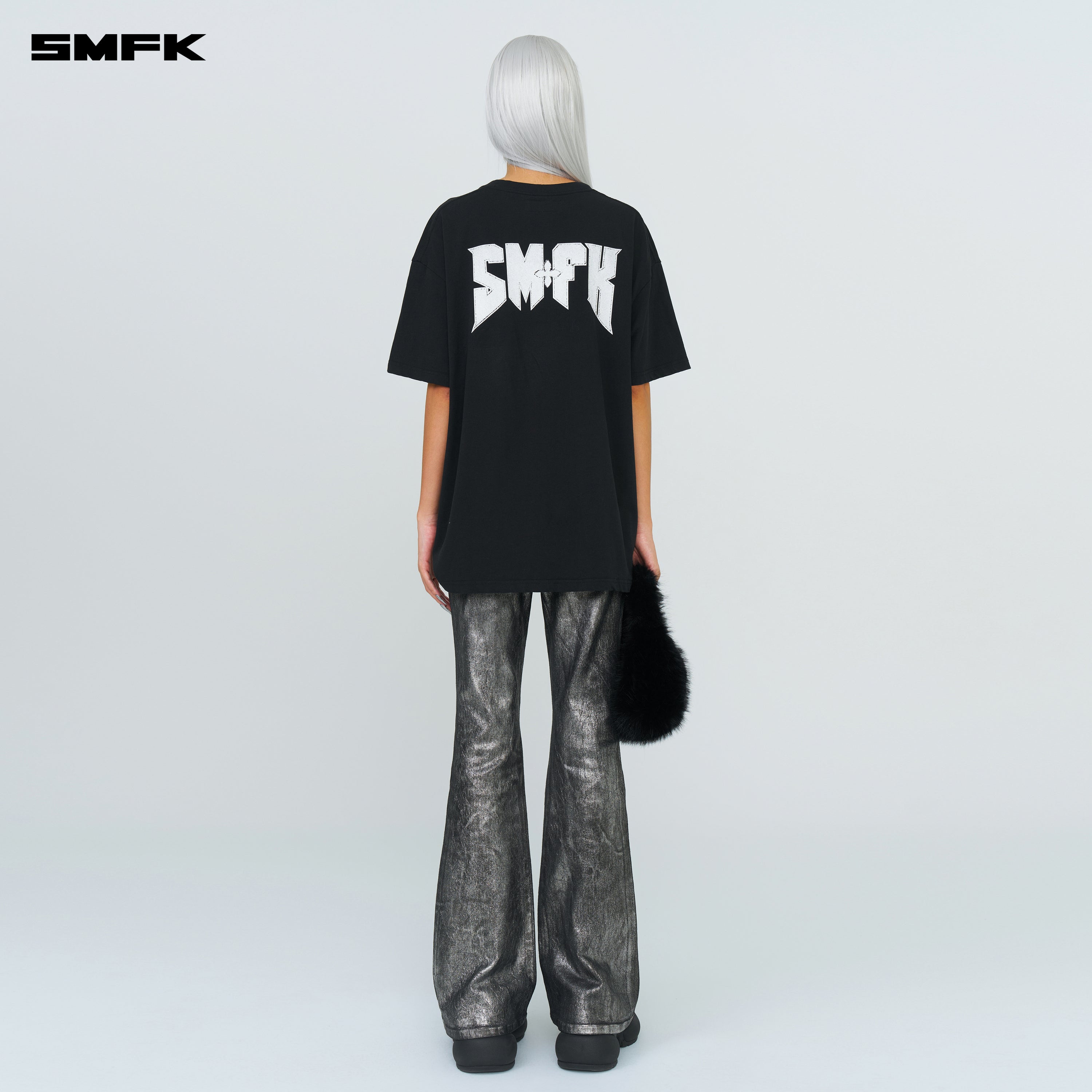 Compass SMFK Metal Rock Loose Tee Black