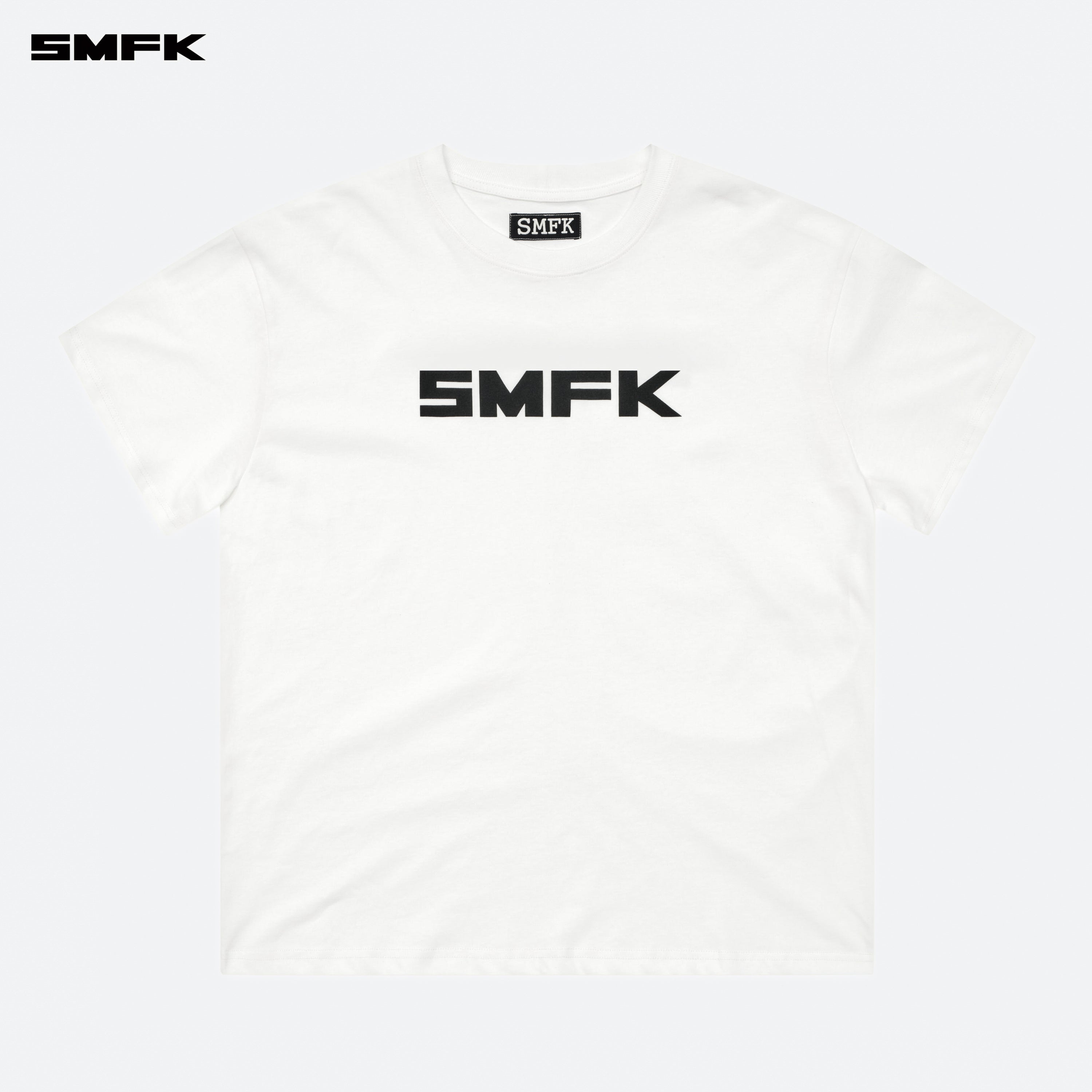 FUTURE SMFK Logo Standard Loose Tee White