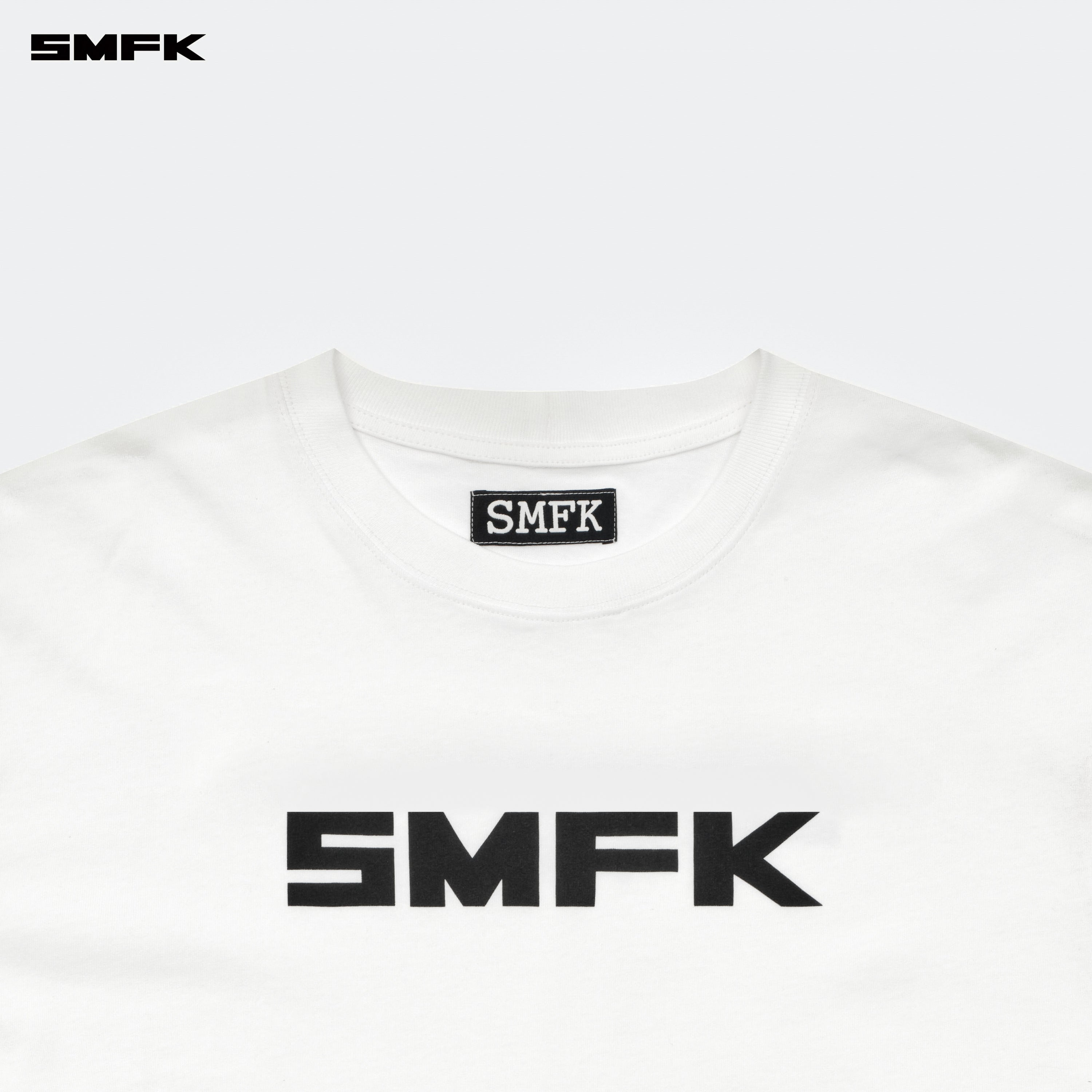 FUTURE SMFK Logo Standard Loose Tee White