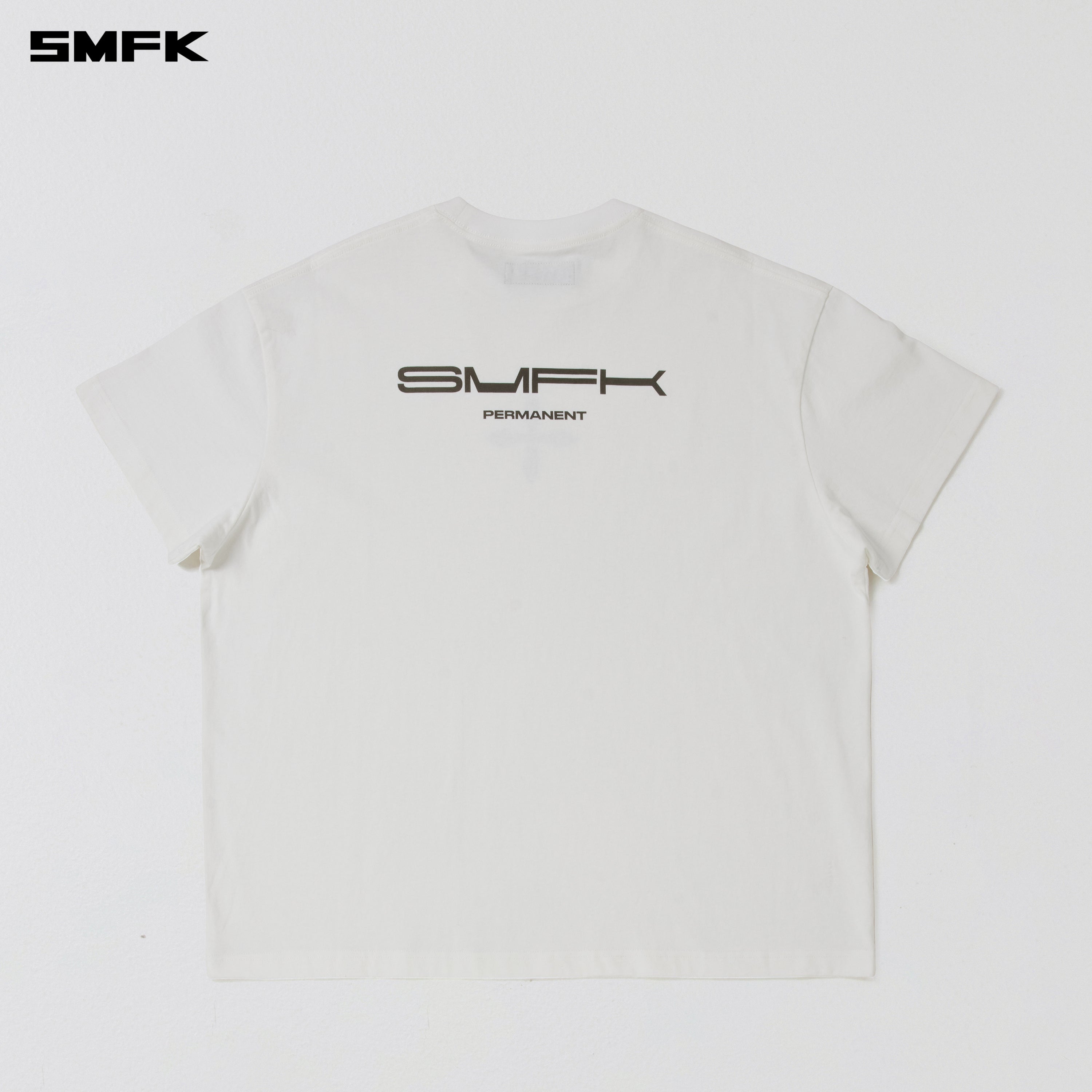 COMPASS MODE MASSIVE TEE-MAGNOLIA/COTTON CLOUD WHITE