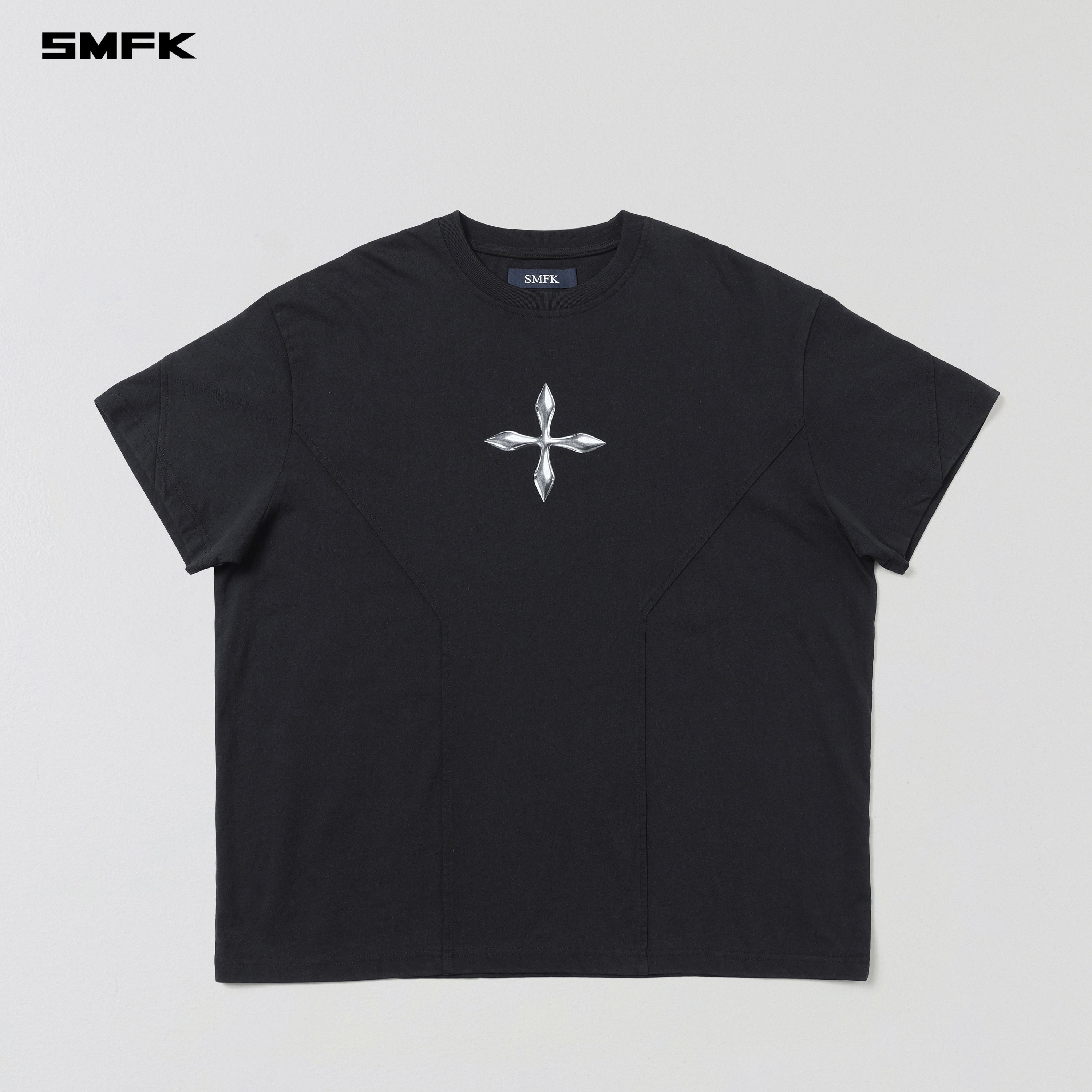FUTURE REFLECTION LOOSE TEE/COTTON WILD BLACK