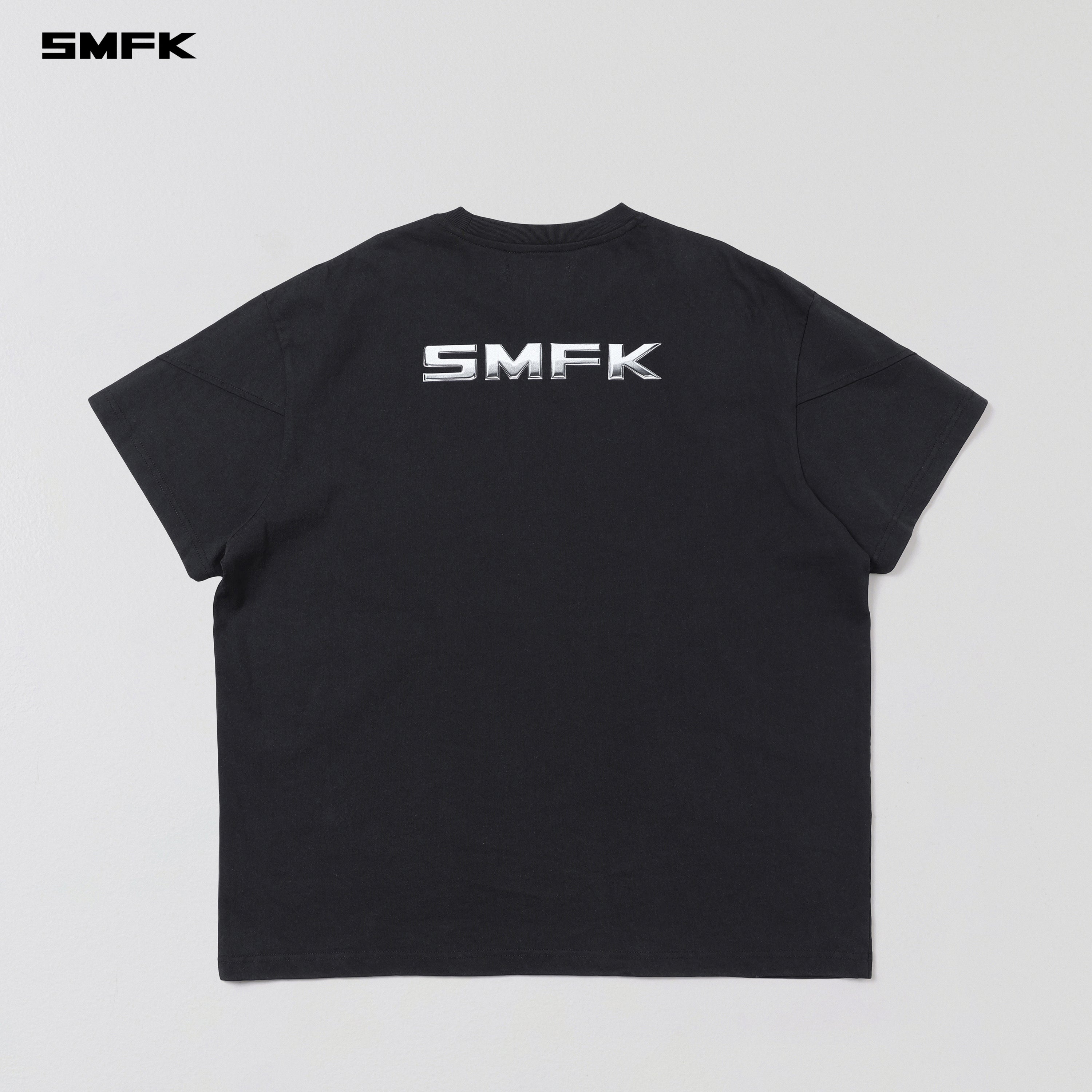 FUTURE REFLECTION LOOSE TEE/COTTON WILD BLACK