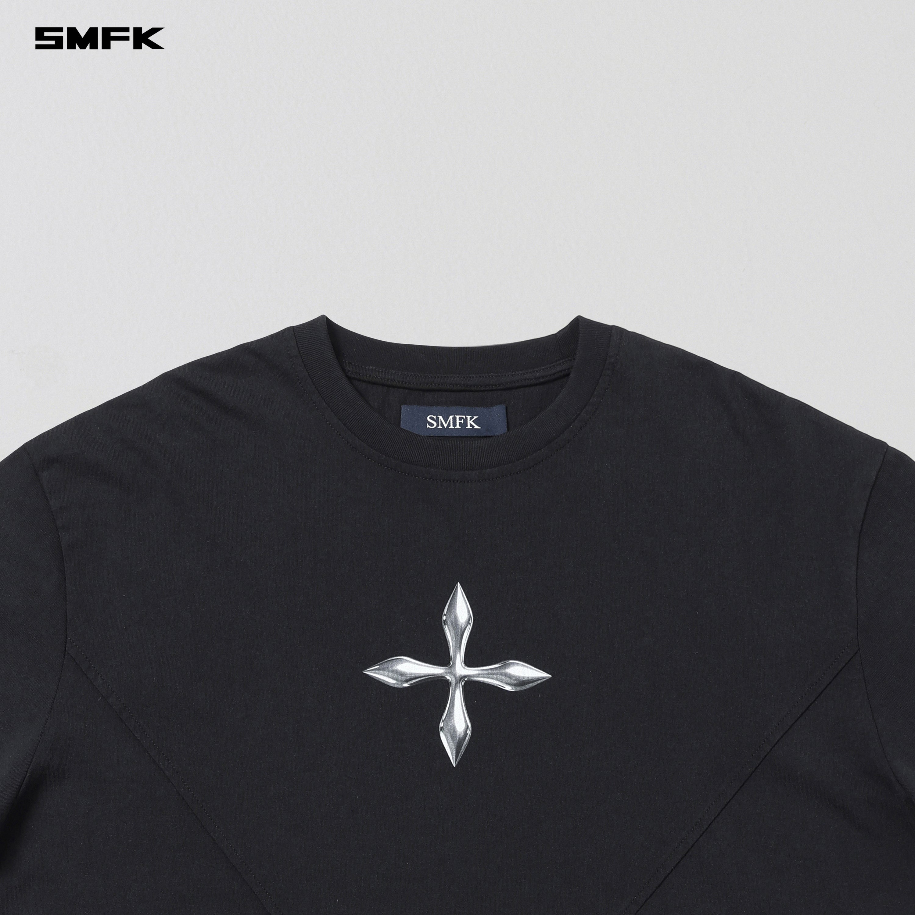FUTURE REFLECTION LOOSE TEE/COTTON WILD BLACK