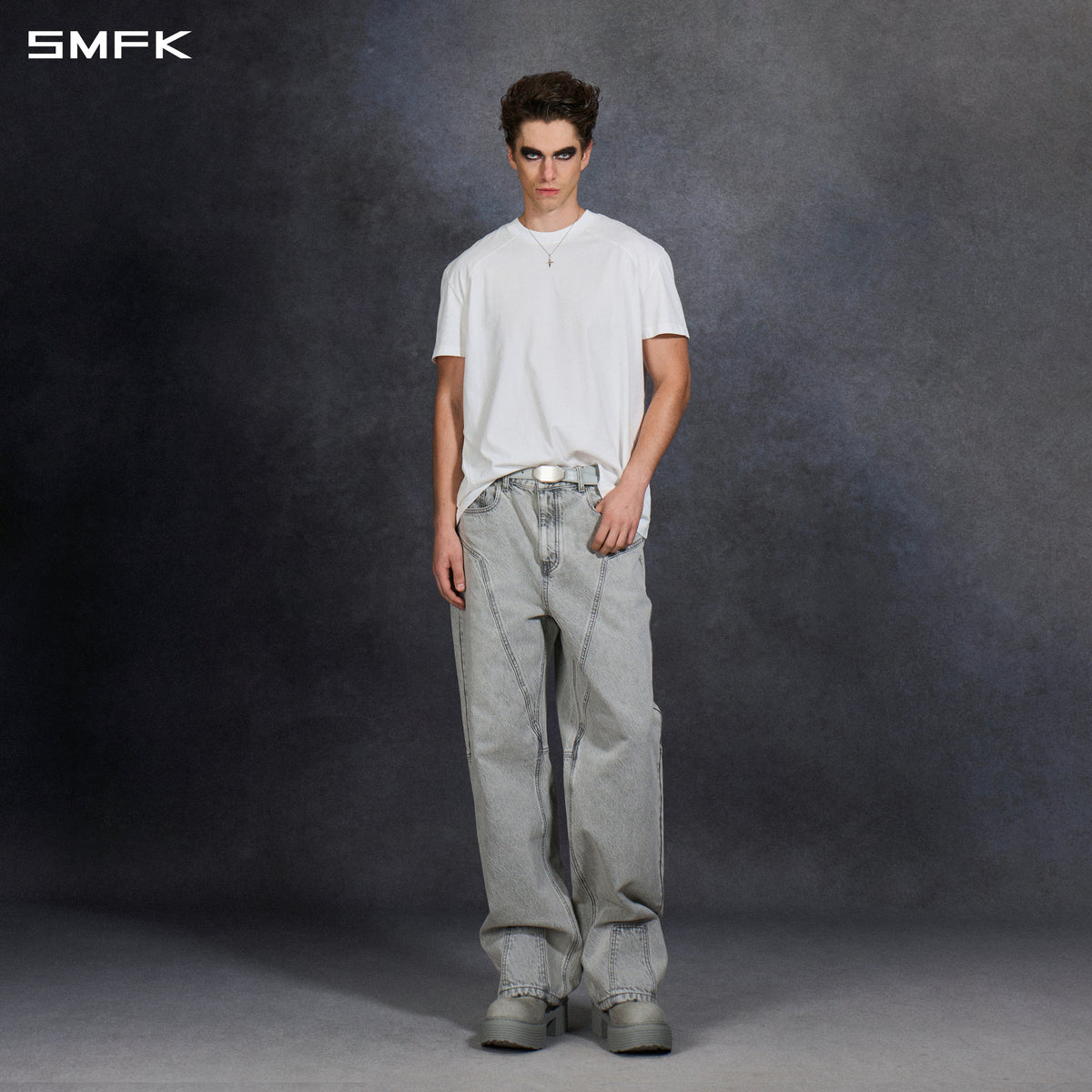 FUTURE REFLECTION REGULAR FIT TEE/LONG- STAPLE COTTON/U CLOUD WHITE