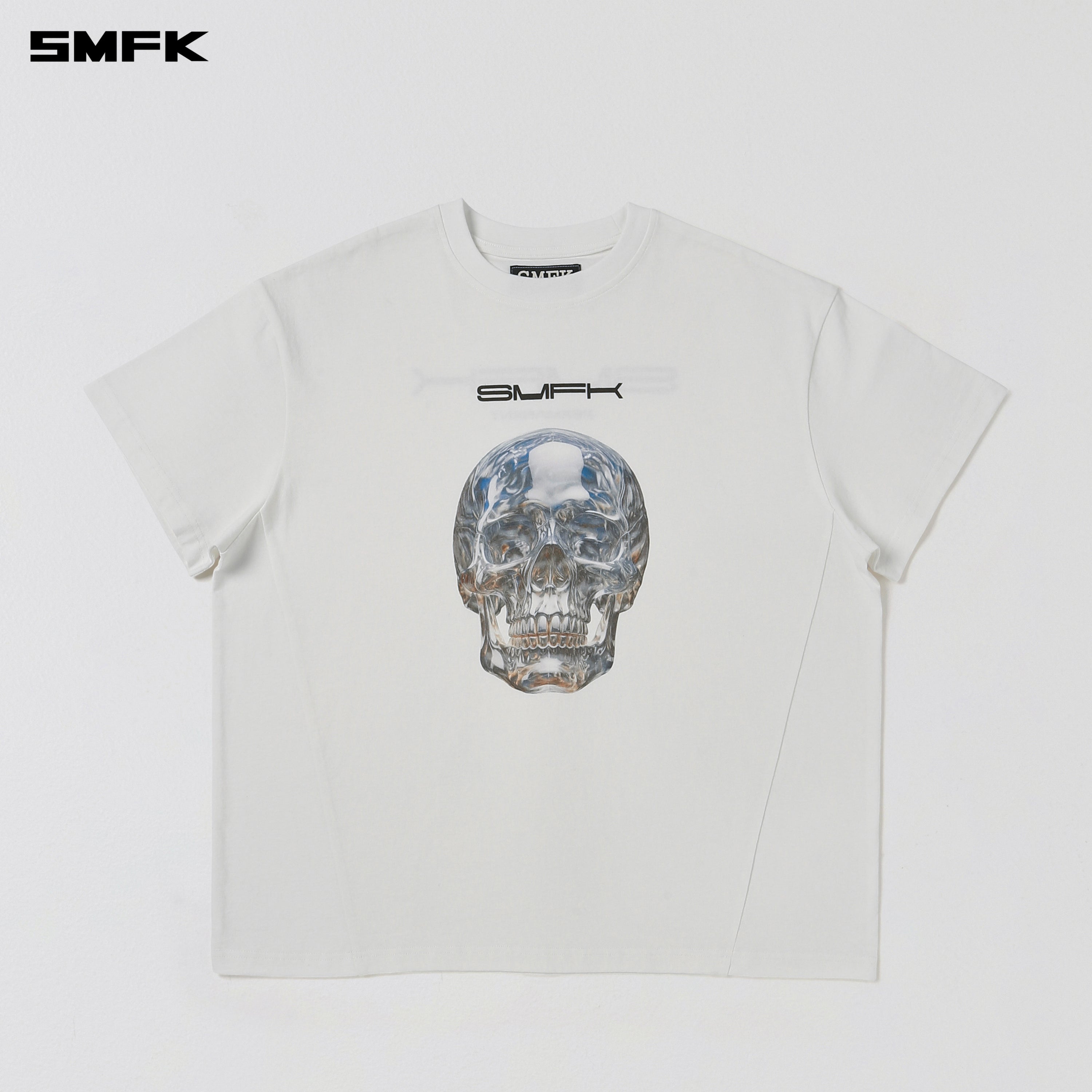 COMPASS MODE MASSIVE TEE-PERMANENT/COTTON CLOUD WHITE