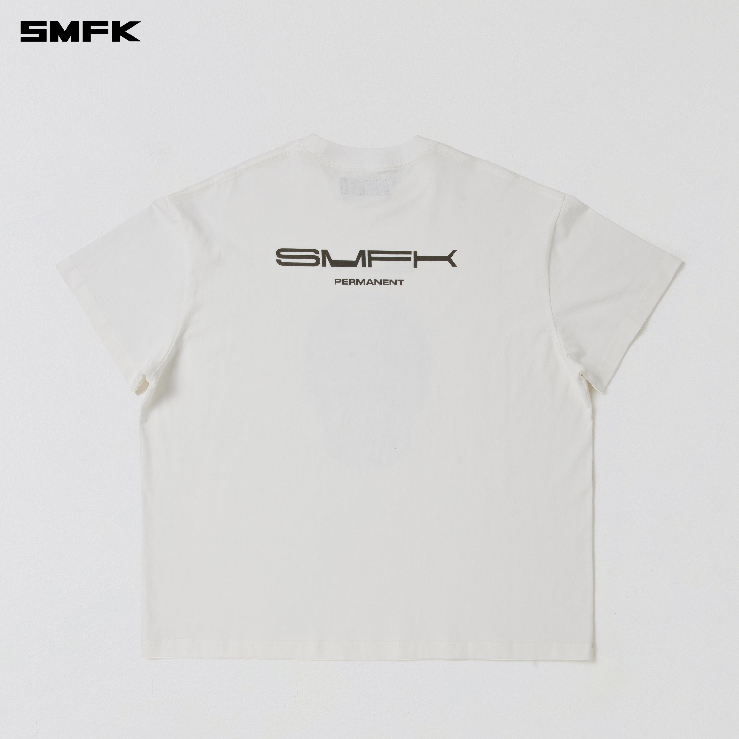 COMPASS MODE MASSIVE TEE-PERMANENT/COTTON CLOUD WHITE