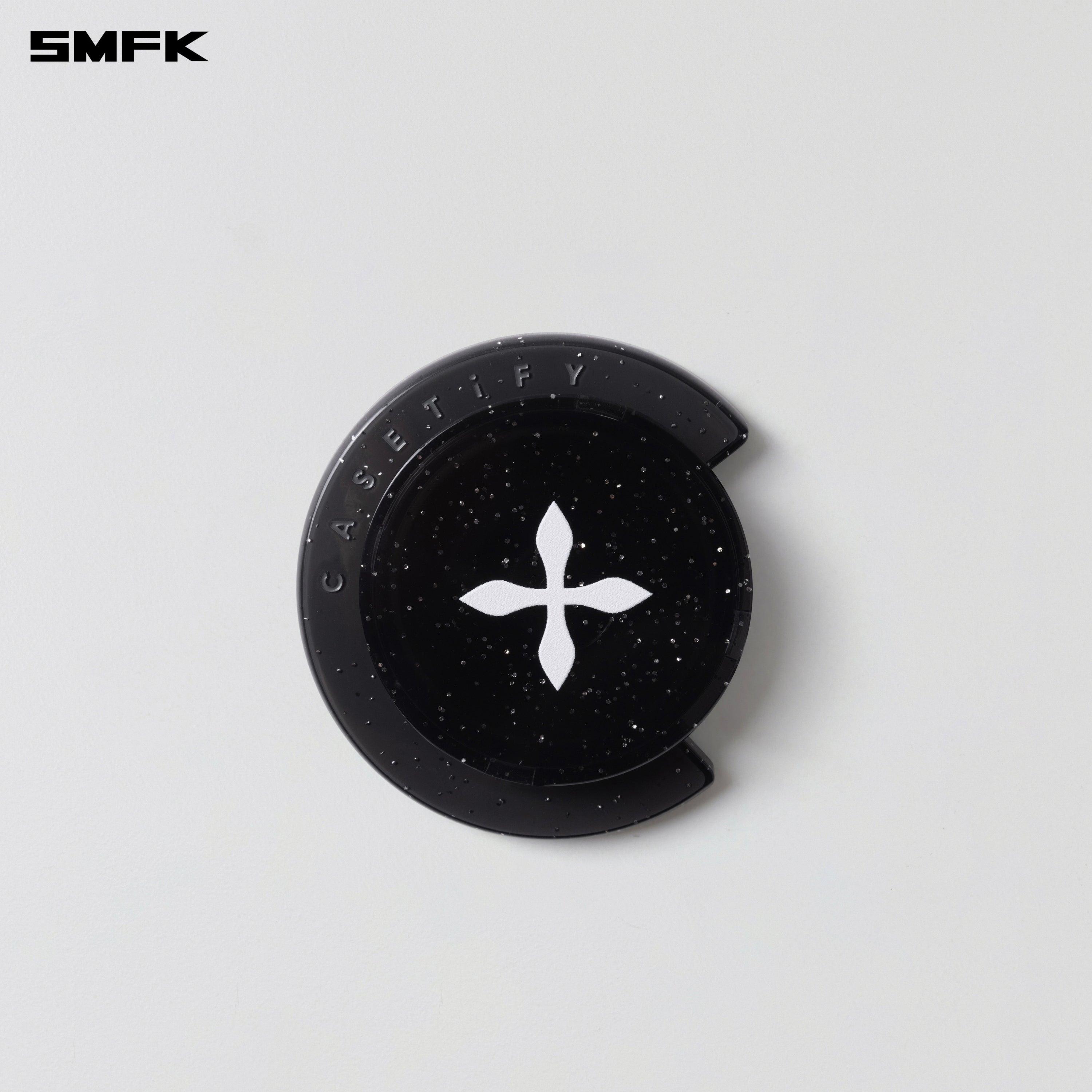 SMFK X CASETiFY COMPASS MAGNETIC SNAPPY GRIP HOLDER BLACK