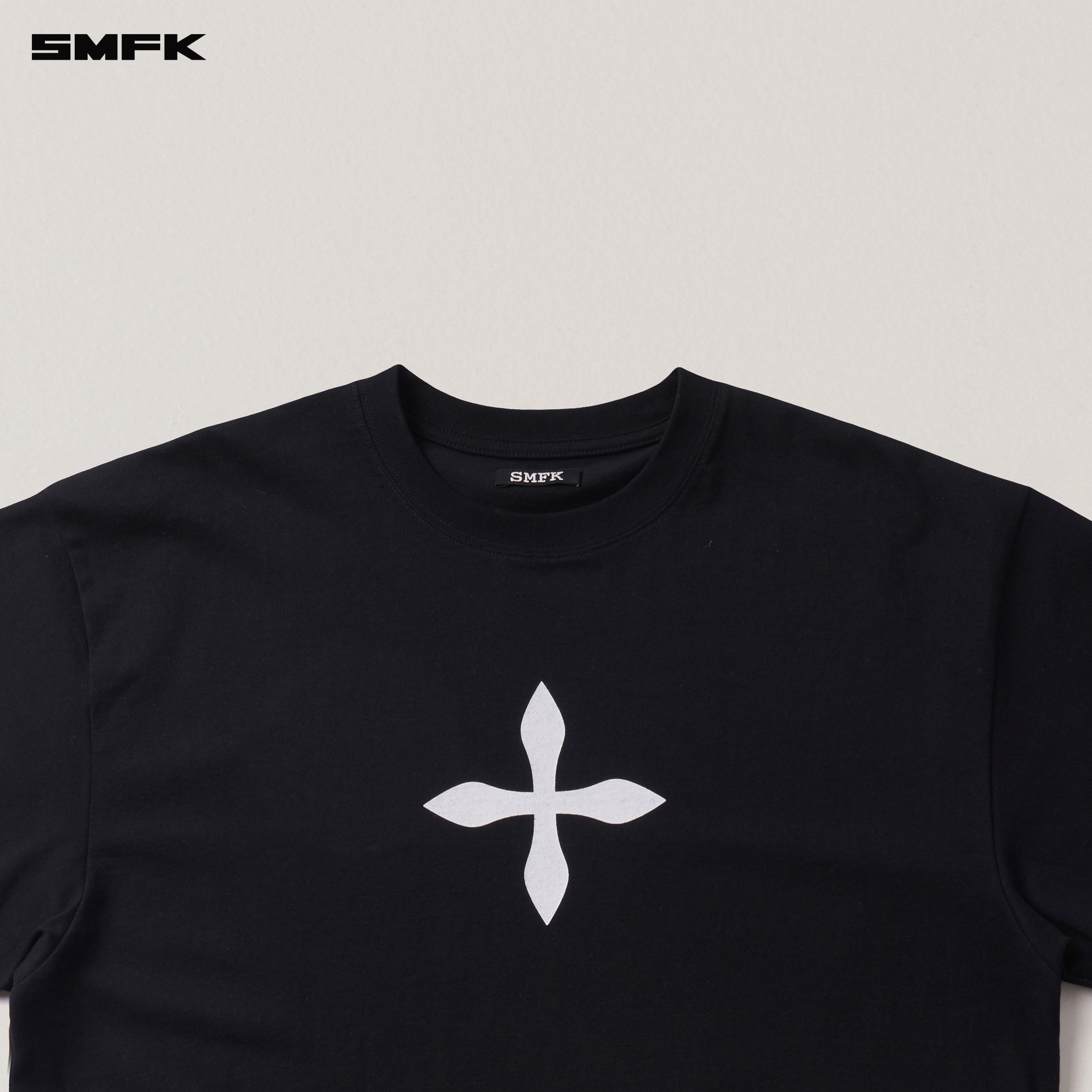 VINTAGE COMPASS MODE LOOSE TEE WILD BLACK