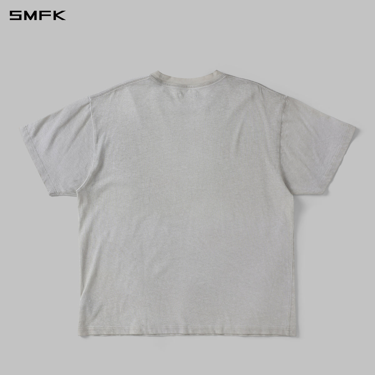VINTAGE GUERNICA COMPASS LOOSE TEE/U WHITE GREY