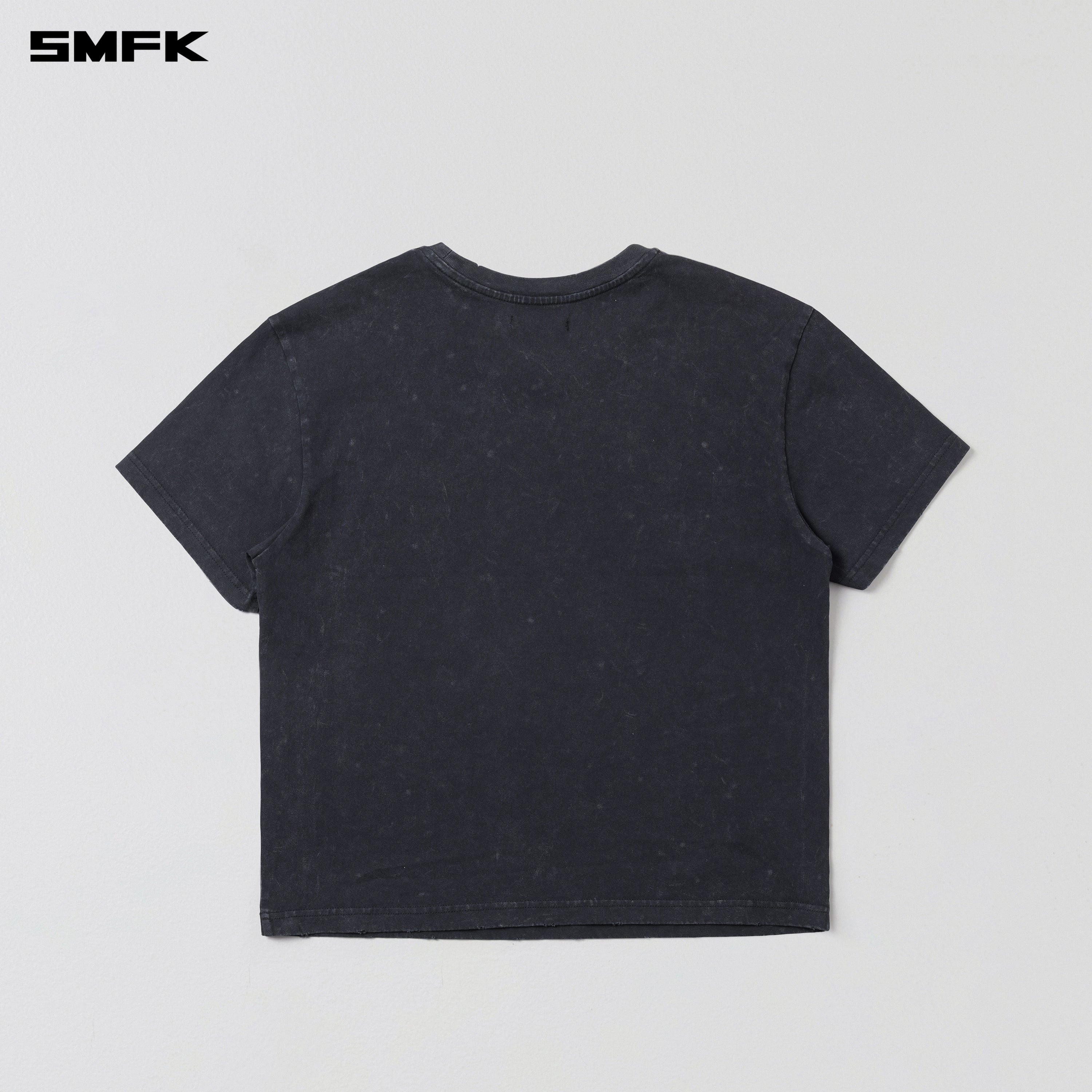 VINTAGE-SAVAGE TEE/STONE WASH VANISH BLACK