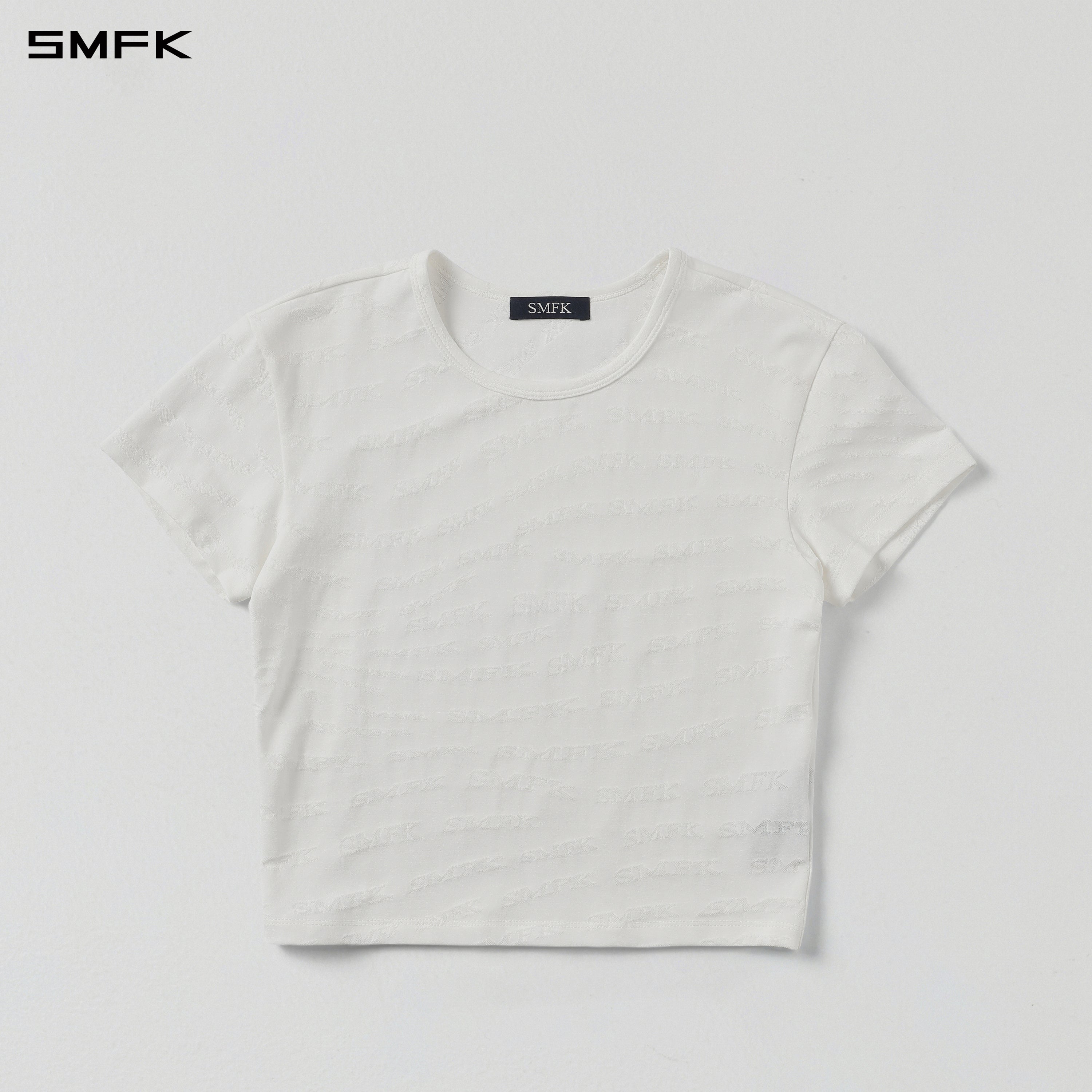 VINTAGE MUSE SLIM TEE/COTTON+NYLON CLOUD WHITE