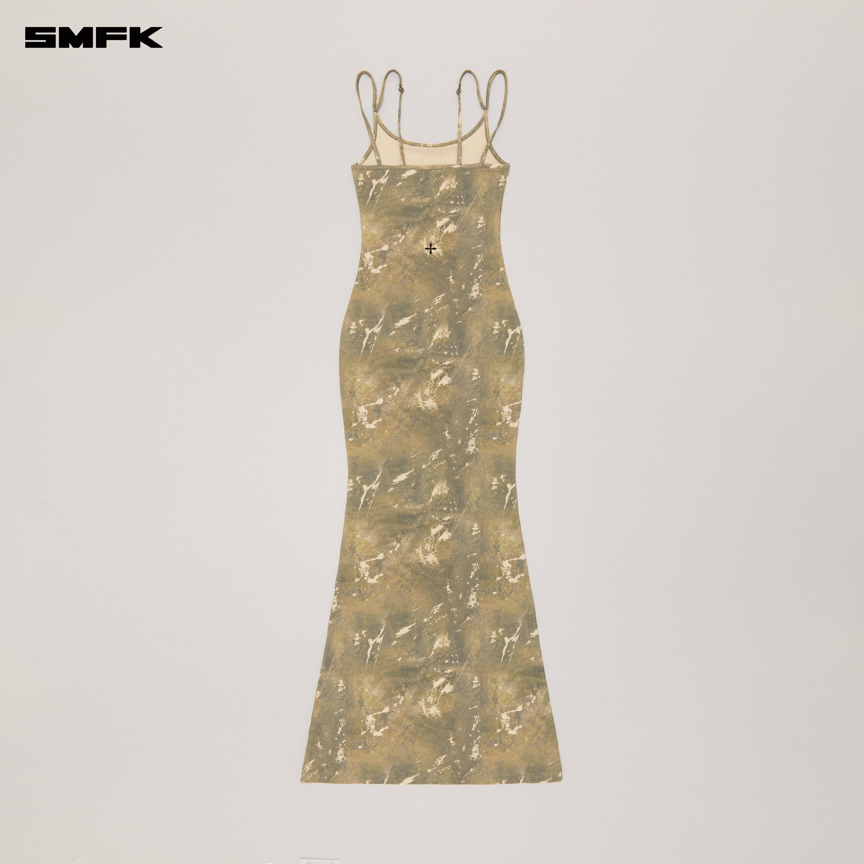 VINTAGE HURRICANE  FADE LONG DRESS HURRICANE  CAMOUFLAGE