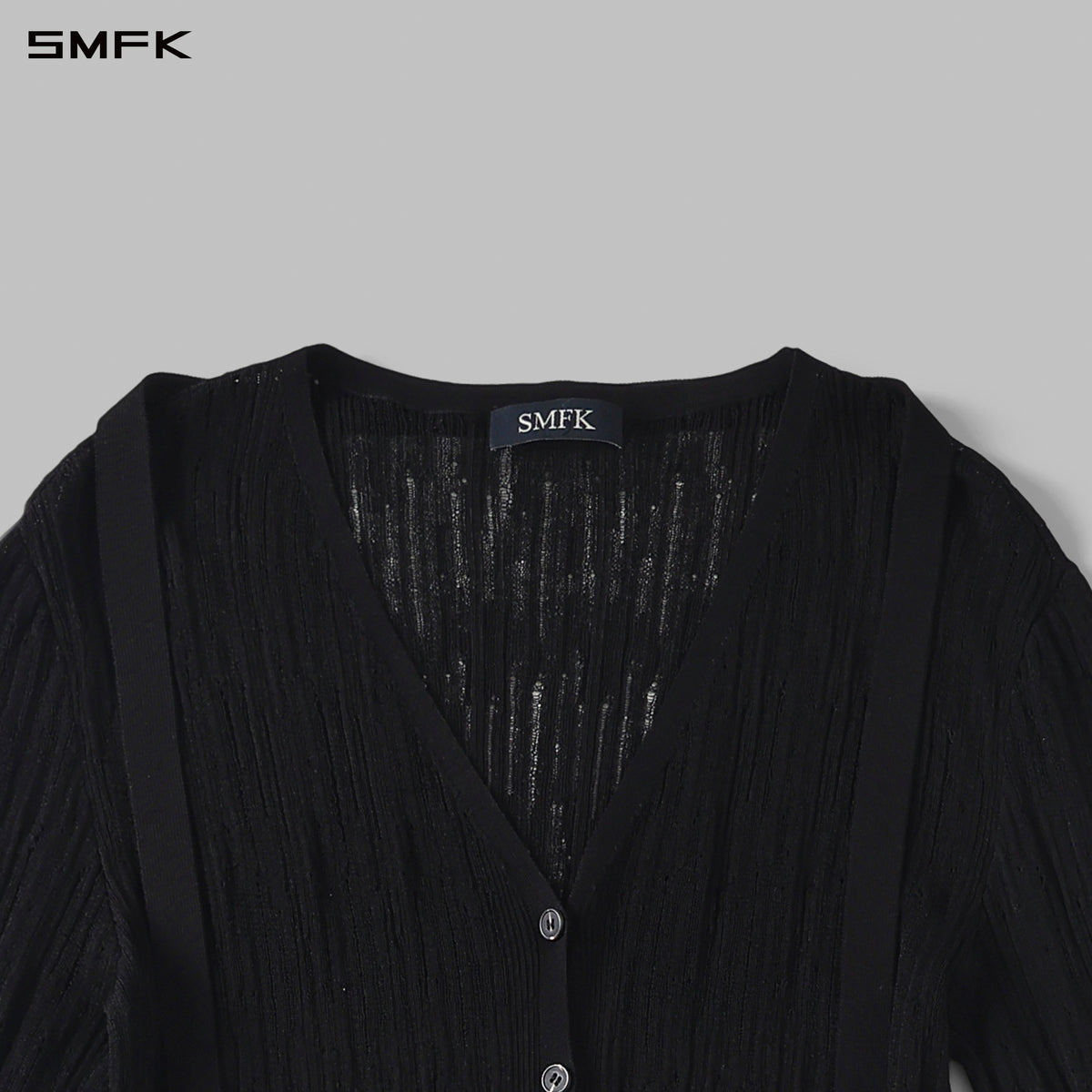 MYTH AEOLUS KNIT ROBE DRESS/METALLIC YARN AURORA BLACK