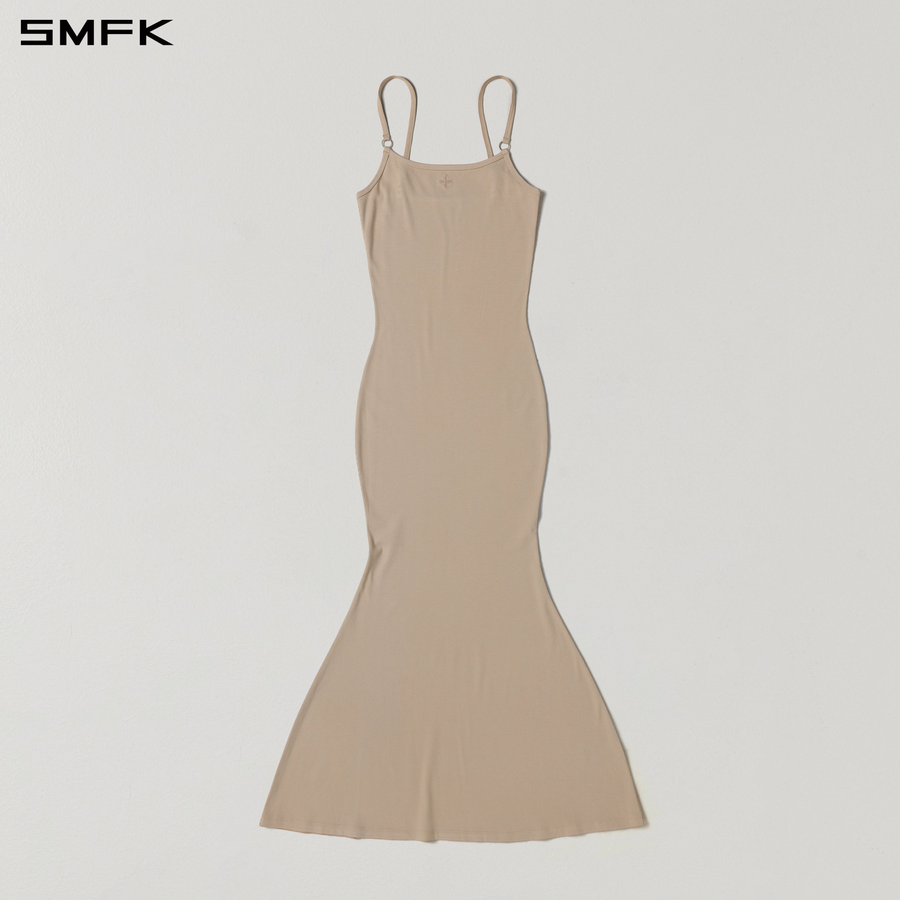VINTAGE NOMADIC SILK CAMISOLE LONG DRESS/SILK+COTTON FRESH SKIN