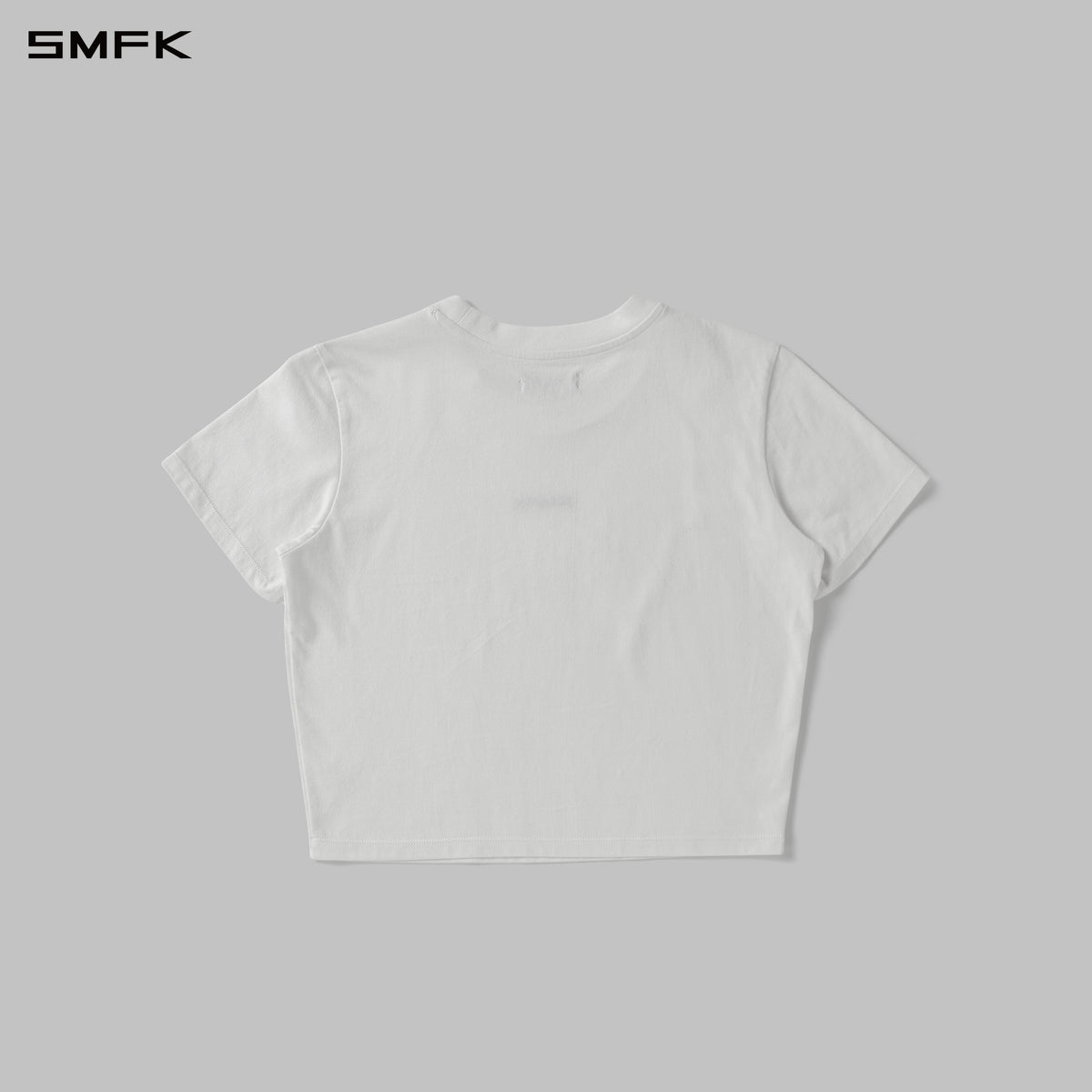 PERMANENT SLIM LETTER T-SHIRT/COMBED COTTON/W CLOUD WHITE